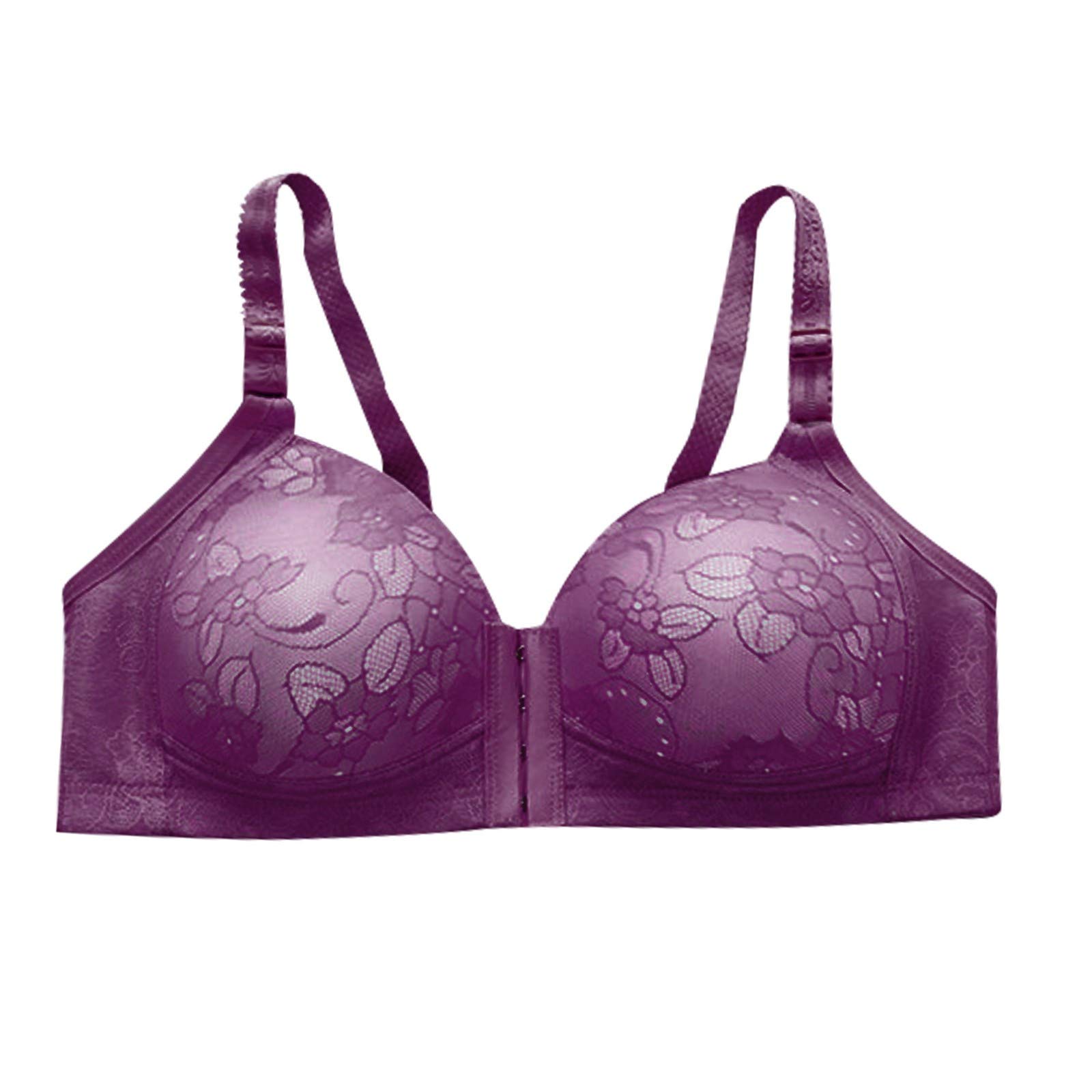 Wirefree Comfort Bra for Women - Seamless Soft Cup Everyday Underwear in Hot Pink | Perfect for Yoga, Lounge & Sleepwear