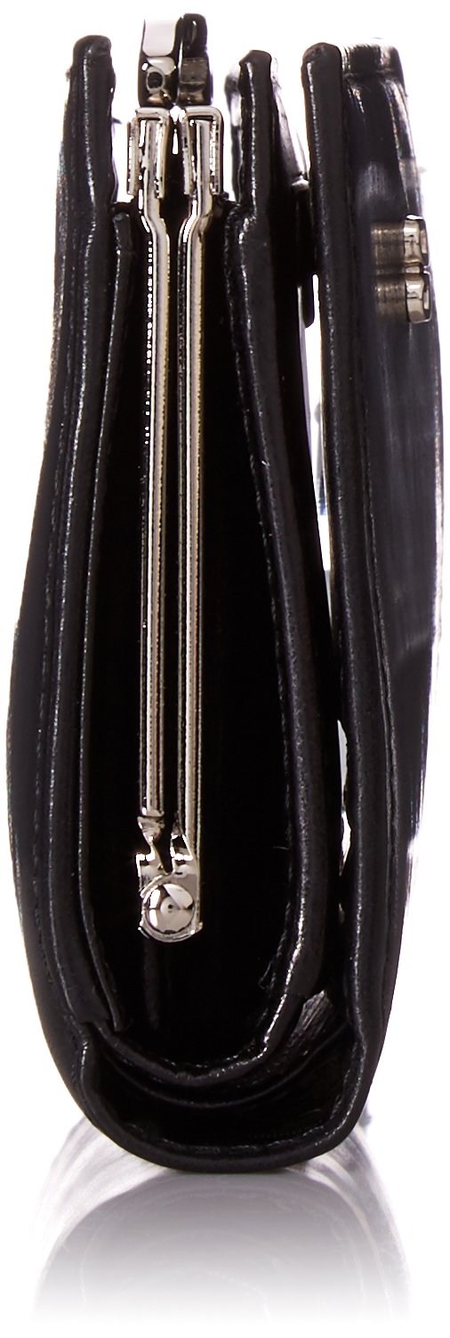 Bosca Old Leather Women's Petite French Purse - Vintage Style Crossbody Wallet for Everyday Use, Travel & Special Occasions
