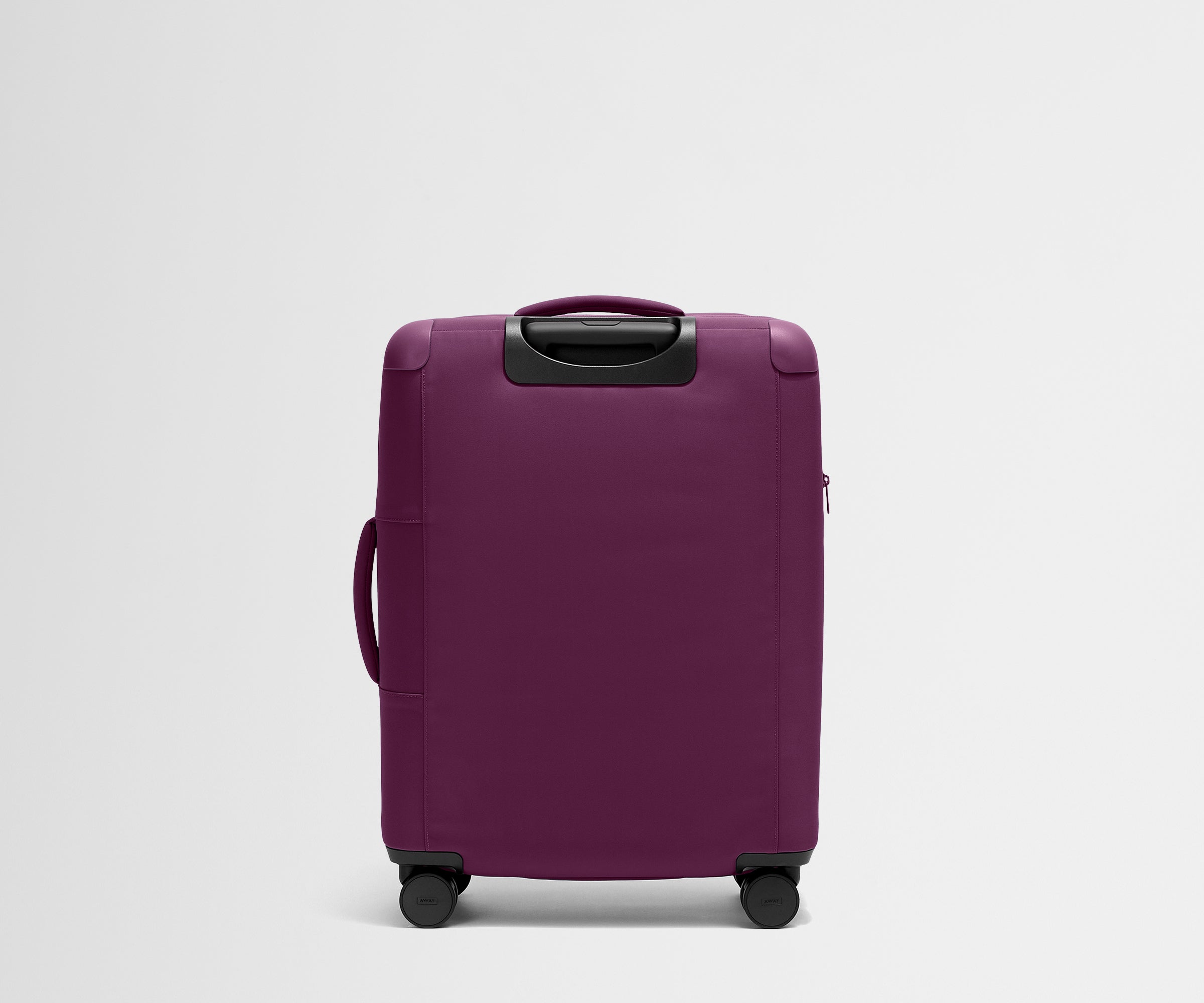 Premium Softside Medium Luggage in Elegant Plum Purple - Perfect for Travel, Business Trips & Weekend Getaways