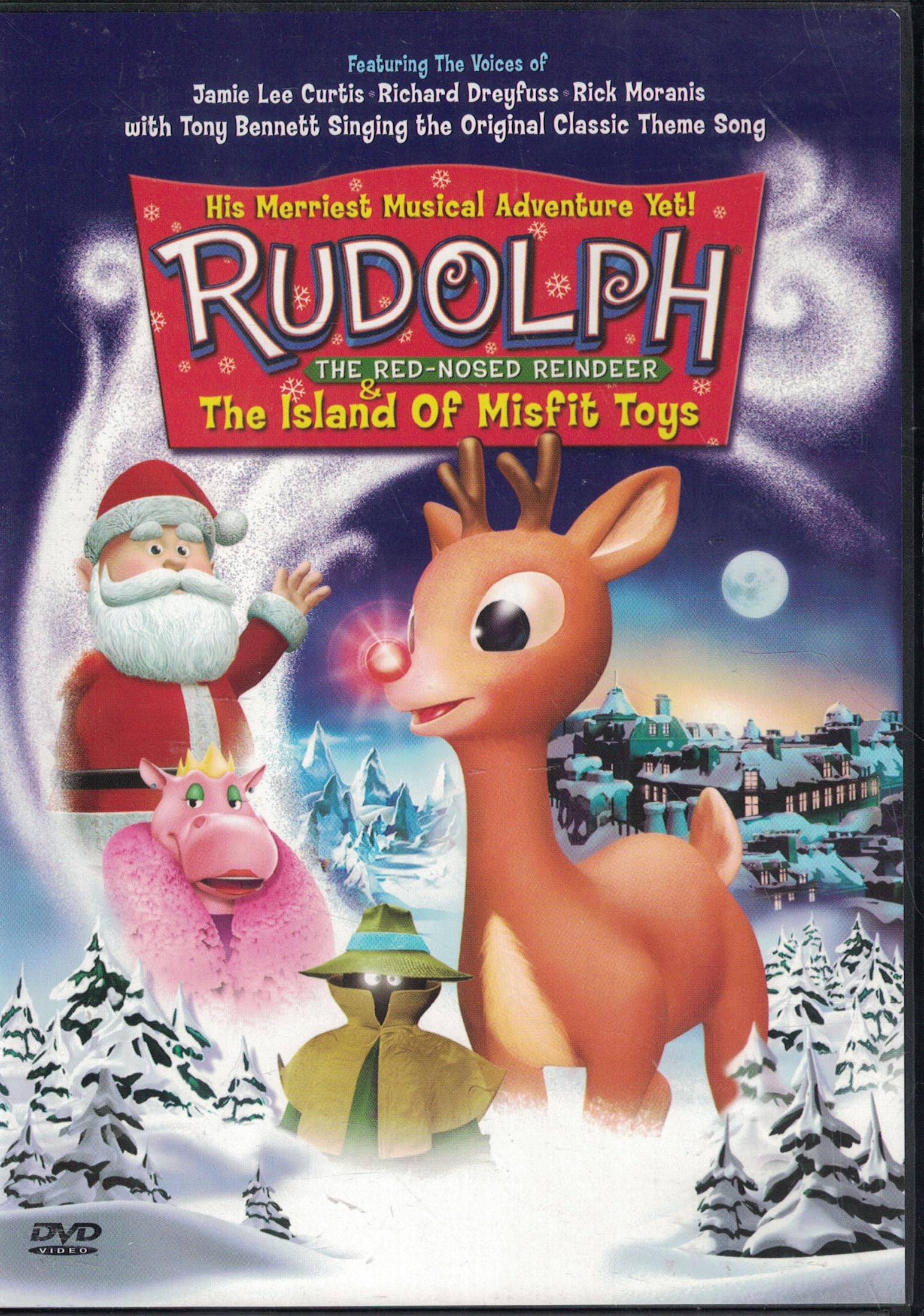 Rudolph the Red-Nosed Reindeer & the Island of Misfit Toys DVD - Classic Christmas Movie for Kids, Family Holiday Entertainment, Perfect for Festive Movie Nights
