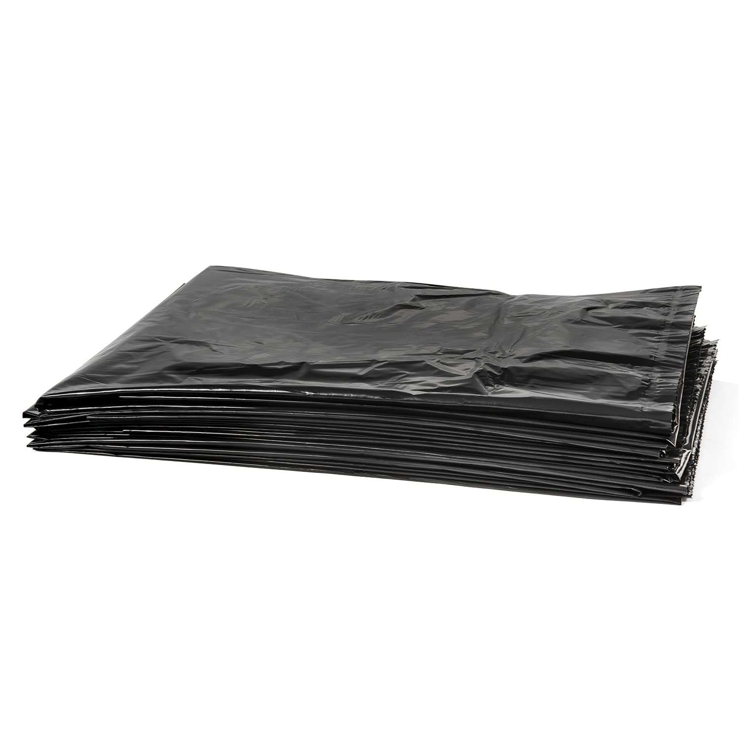 95-96 Gallon Extra Heavy Duty Trash Bags - 2.2 Mil Thick, Black, 61