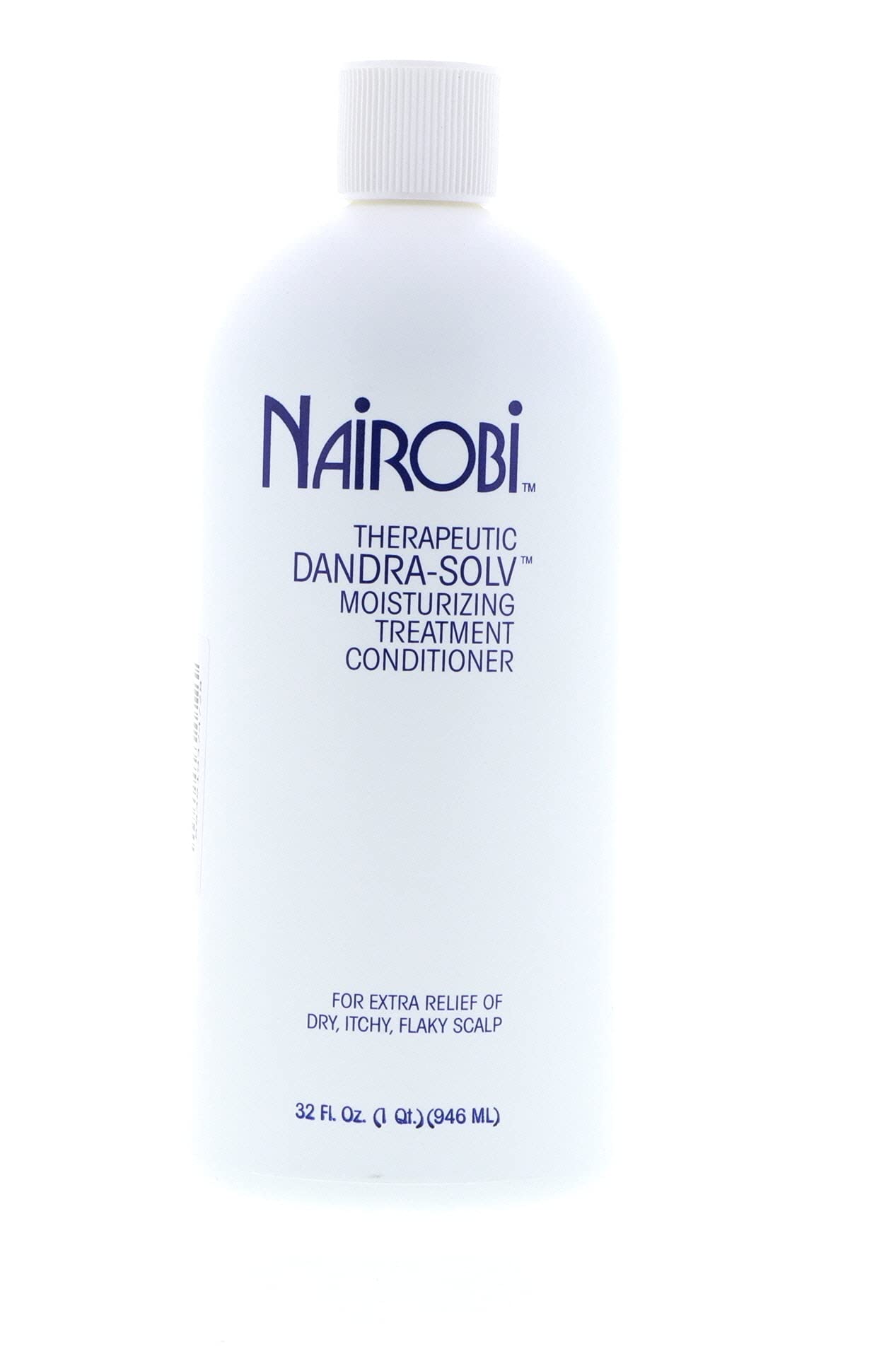Nairobi Therapeutic Dandra-Solv Moisturizing Treatment Conditioner for Dry Scalp & Dandruff - 32 oz Unisex Hair Care - Perfect for Daily Use & Scalp Hydration