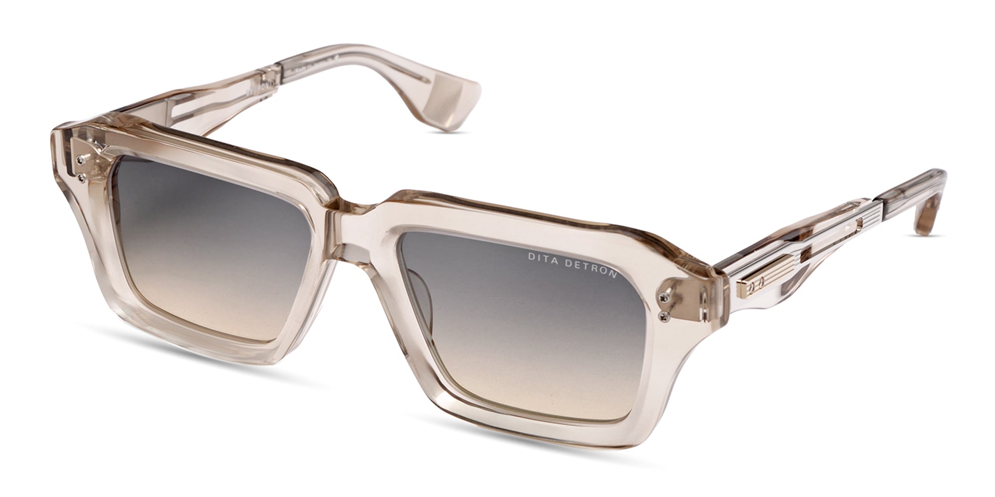 Khaki Crystal-Silver/Grey to Apricot Gradient