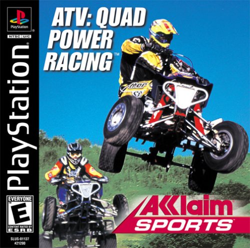 ATV Quad Power Racing Game for PlayStation - Complete in Box (CIB) - Perfect for Racing Enthusiasts & Retro Gaming Collectors