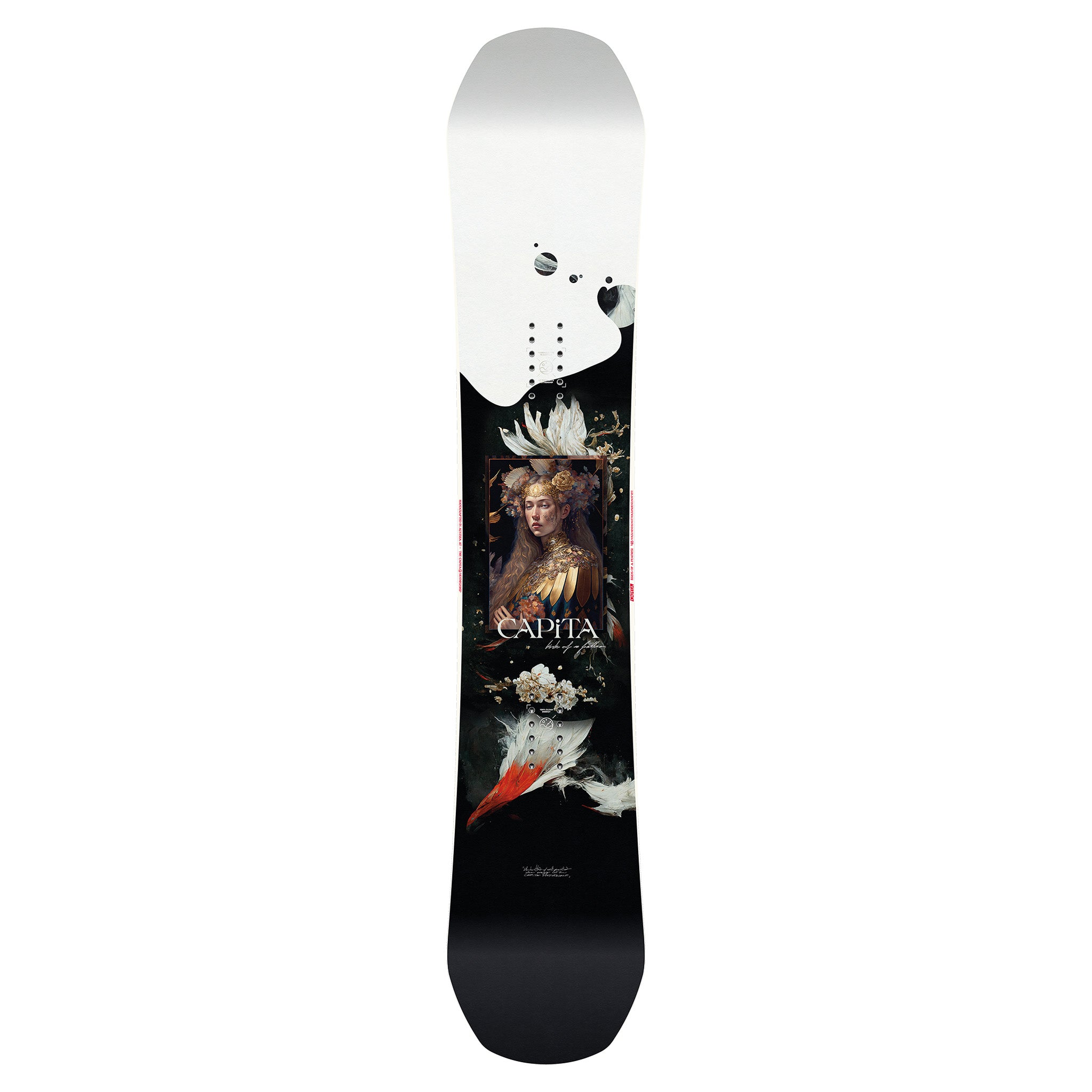 CAPiTA Women's Birds of a Feather Snowboard 2025 - All-Mountain Freestyle Snowboard for Women | Perfect for Park, Powder & Groomed Runs