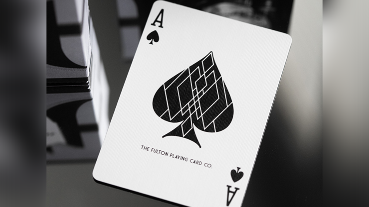 Fulton's Funeral Playing Cards - Elegant Memorial Deck for Sympathy & Remembrance - Perfect for Funeral Services, Memorials & Keepsakes