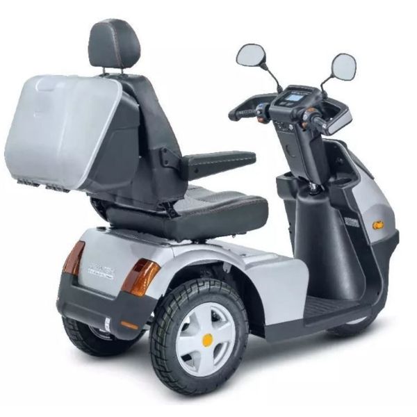 AFIKIM Afiscooter S3 3-Wheel Mobility Scooter for Adults - Lightweight Electric Scooter for Seniors & Disabled - Indoor/Outdoor Use for Shopping, Parks & Travel