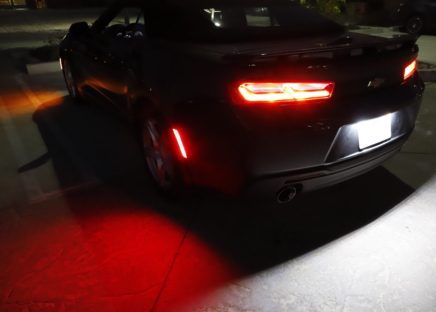 90 SMD Red LED Clear Side Marker Lights for 2016-2023 Chevy Camaro 6th Gen - Upgrade Rear Turn Signal Lights for Improved Visibility & Style (Perfect for Night Driving & Car Shows)