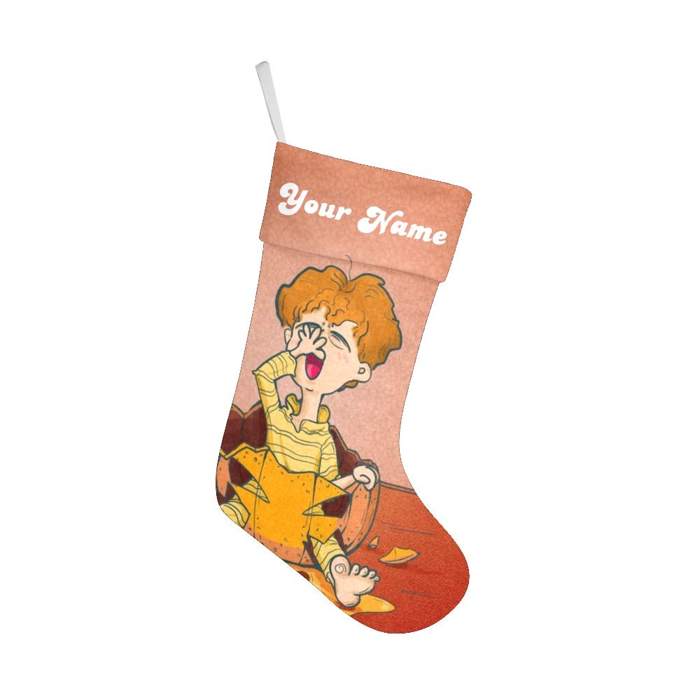 Personalized Christmas Stockings with Custom Names - Velvet Holiday Decor for Family, Xmas Tree & Gifts (17.52 x 7.87 Inch) - Perfect for Christmas Morning, Fireplace Decor & Holiday Home Styling