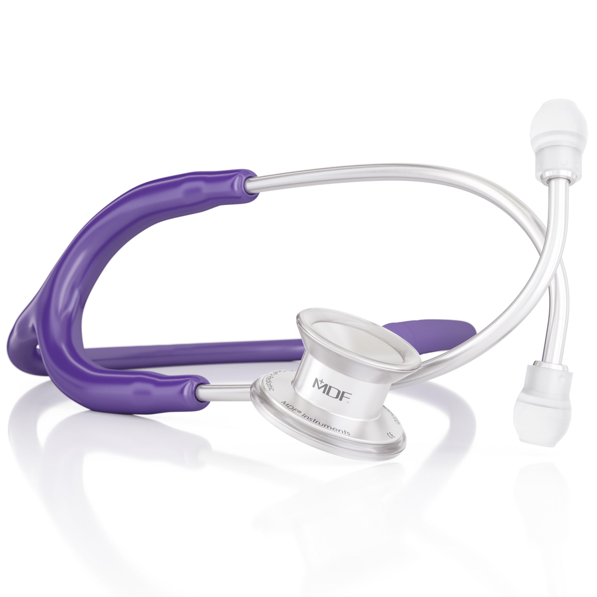 MD One® Pediatric Stethoscope - Purple | Lightweight Kids Stethoscope for Nurses, Doctors & Medical Students | Perfect for Child Health Checkups & Medical Training