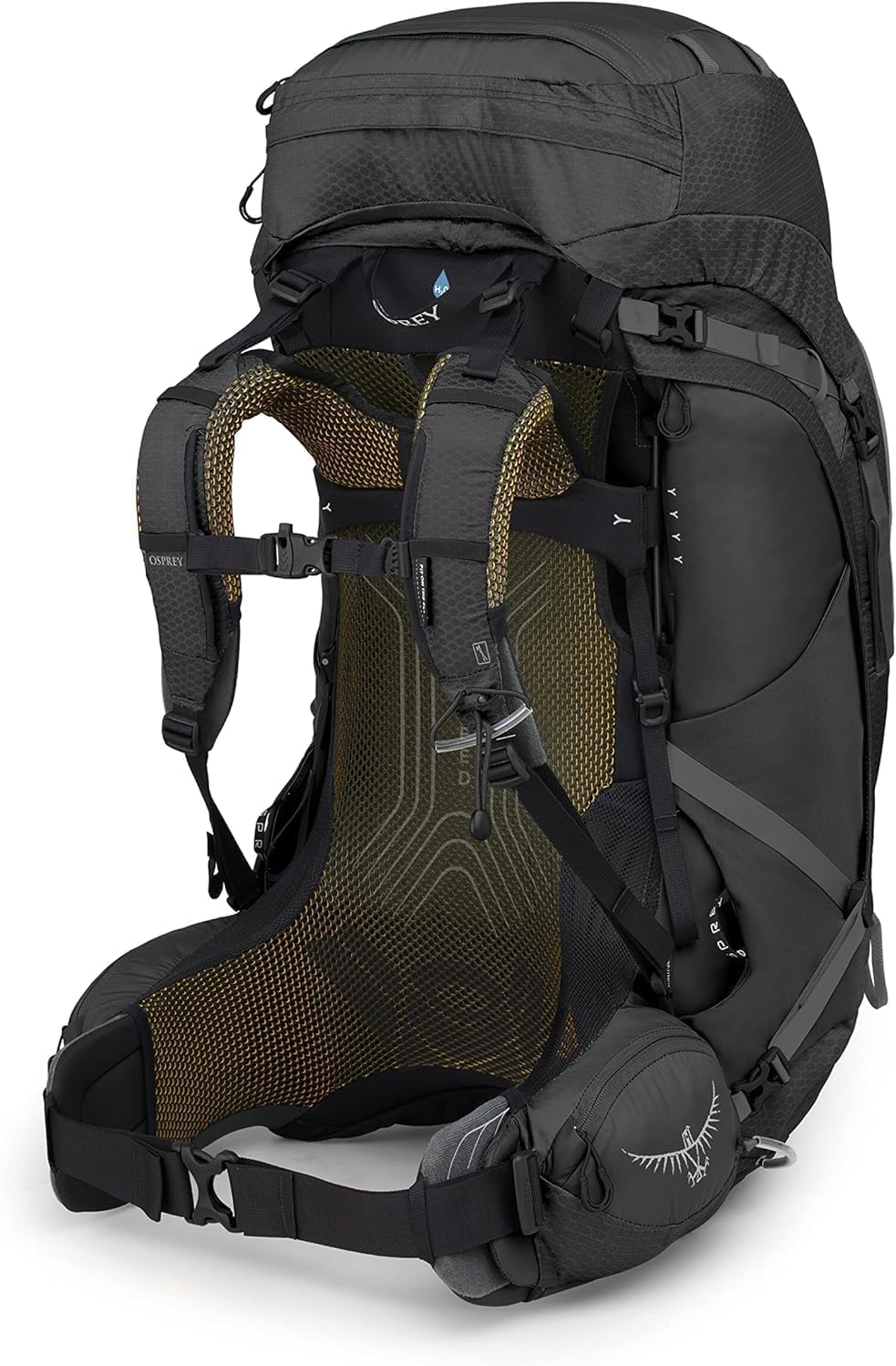 Osprey Atmos AG 65 Men's Hiking Backpack - Lightweight & Comfortable for Long-Distance Trekking, Camping & Outdoor Adventures