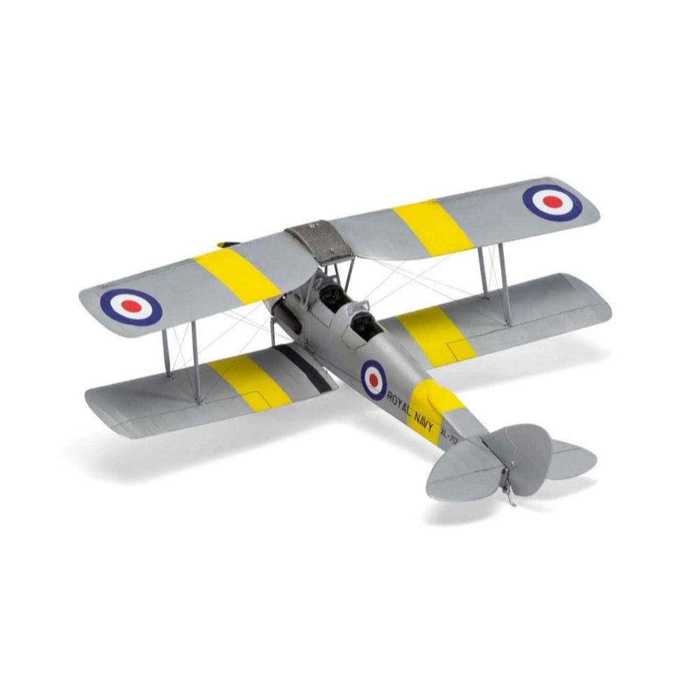 Airfix 02106A 1/72 Scale de Havilland DH.82A Tiger Moth RAN Model Kit - Perfect for Aviation Enthusiasts & Collectors - Great for Display, Gifts, and Historical Aircraft Modeling Projects
