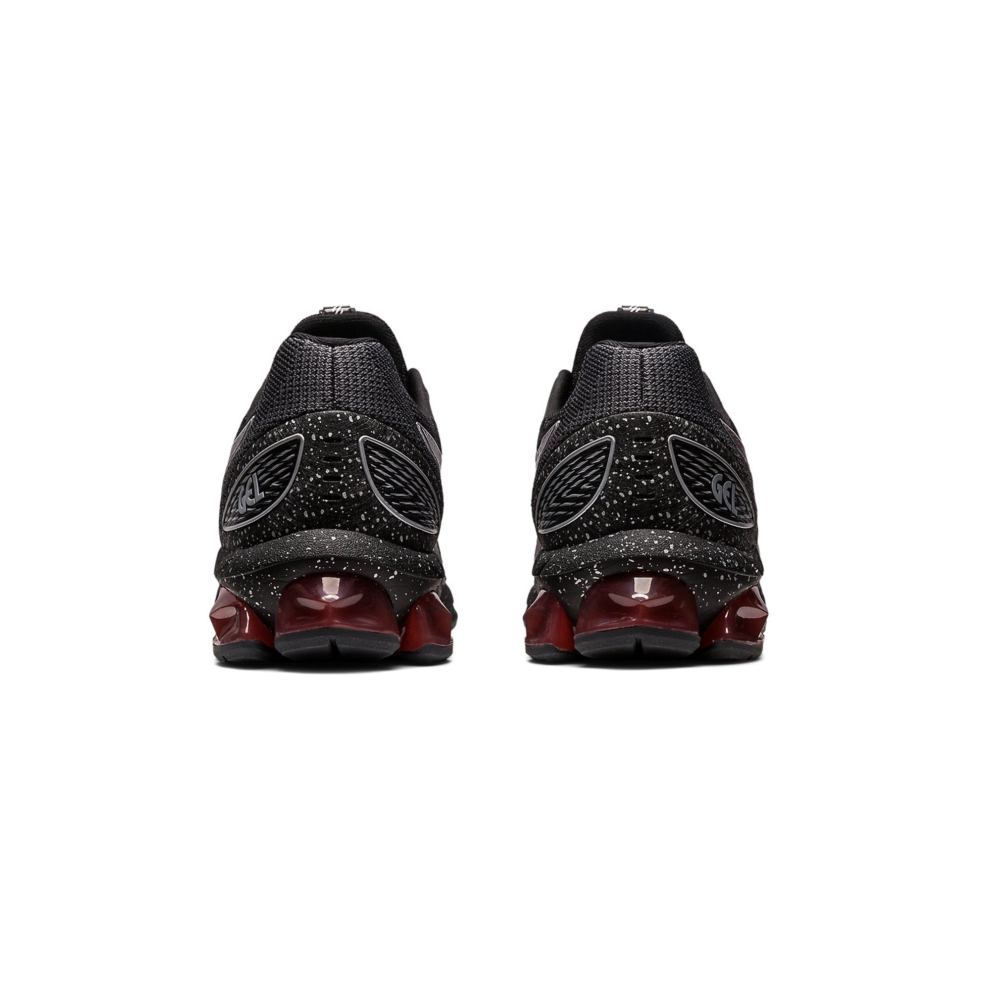 ASICS GEL-QUANTUM 180 VII Running Shoes for Men - Black/Cayenne - Lightweight Cushioned Sneakers for Jogging, Gym Workouts & Daily Wear