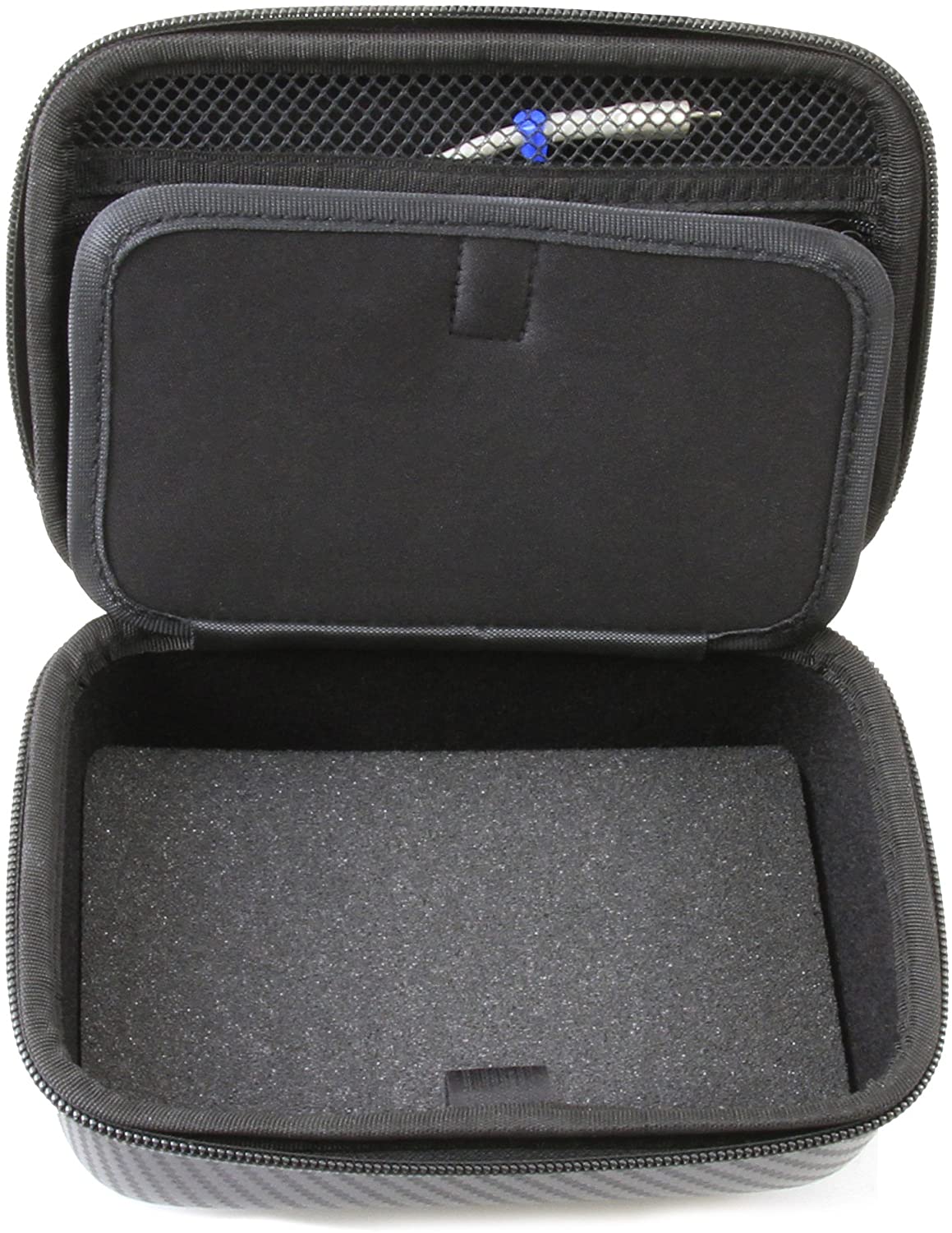 Casematix Portable Card Reader Case - Compatible with Square Contactless Dock, Chip Reader & Scanner - Fits Dock, Square Reader, USB Cables - Perfect for Retail, Food Trucks & Mobile Payments