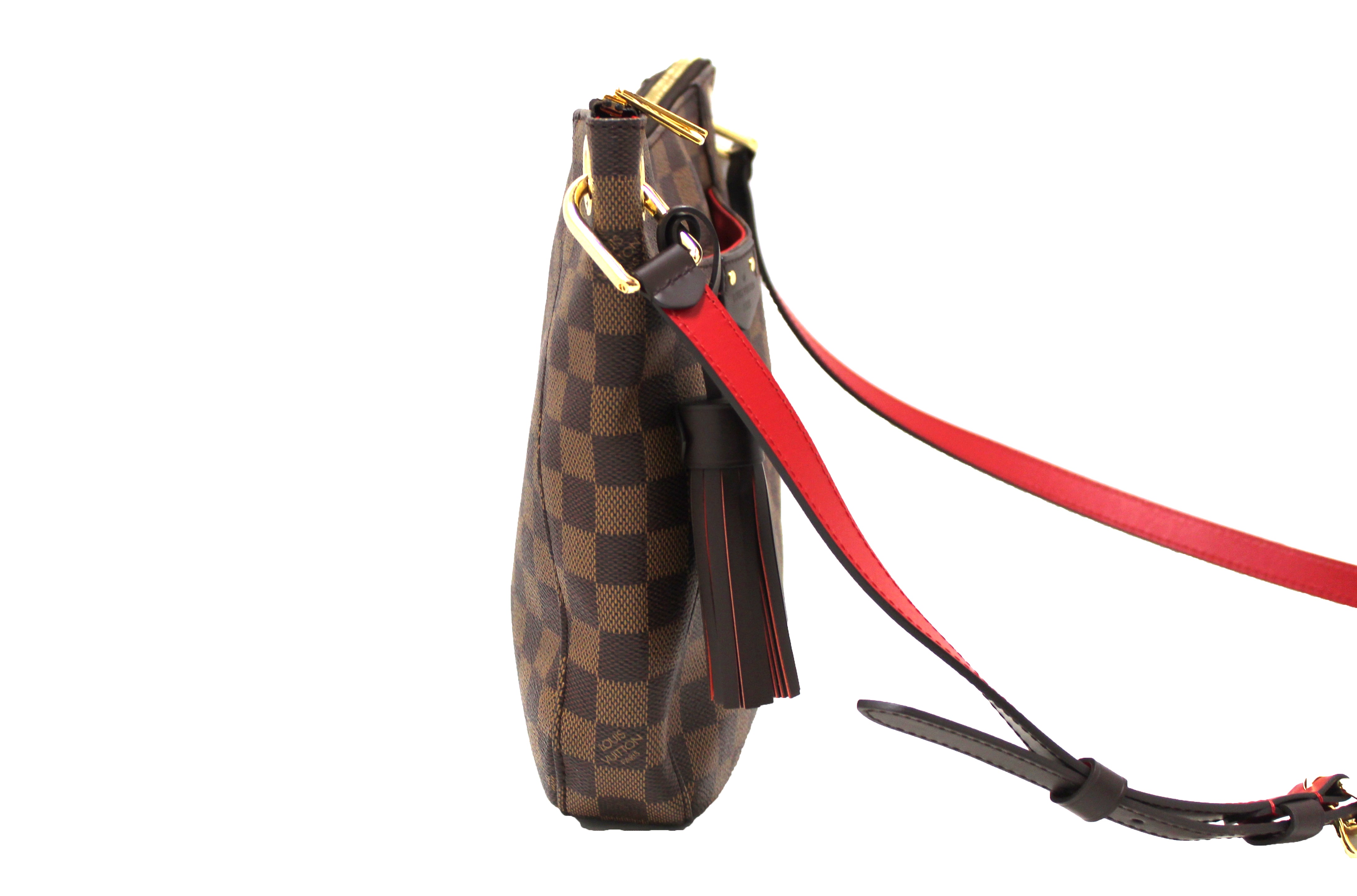 Authentic Louis Vuitton Damier Ebene South Bank Besace Messenger Bag - Stylish Crossbody Bag for Women, Perfect for Work, Travel & Everyday Use