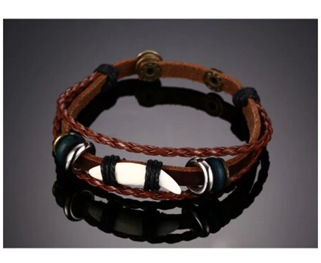 Genuine Leather Bracelet Bangle for Men & Women - Stylish Unisex Leather Cuff Wristband for Casual Wear, Gift & Everyday Fashion Accessory