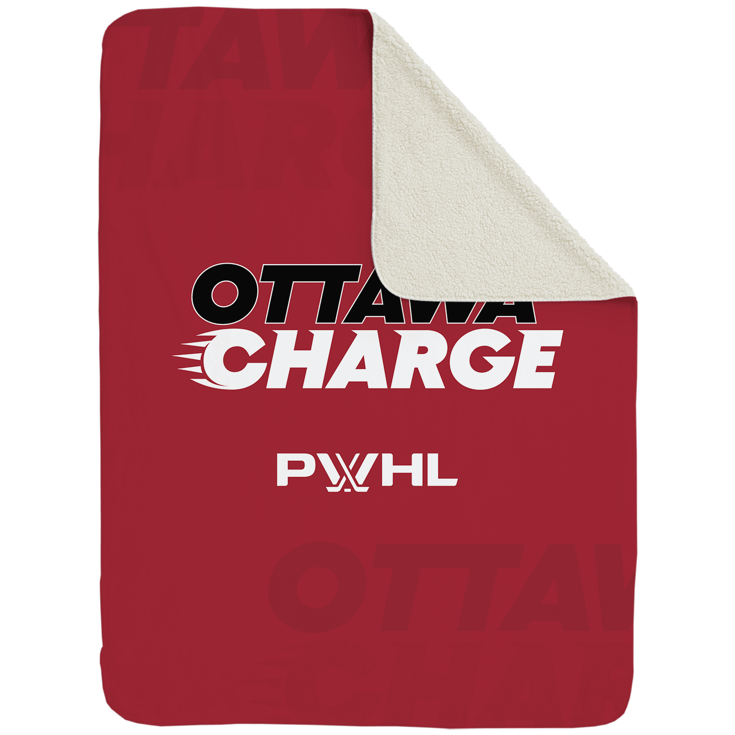 Ottawa Charge Large Sherpa Fleece Throw Blanket - Ultra Soft & Cozy Blanket for Couch, Bed & Travel - Perfect for Winter, Netflix Nights & Gifts
