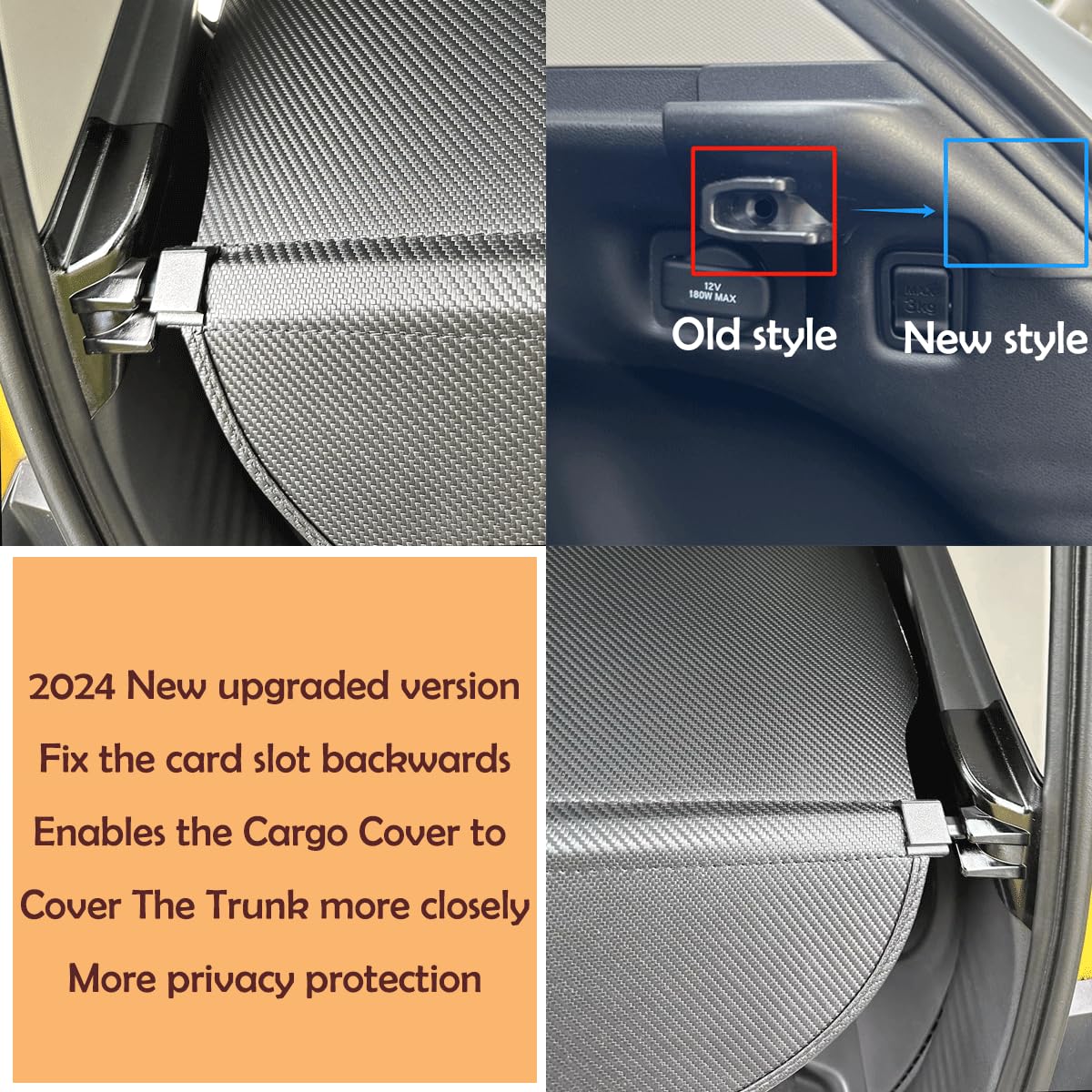 2023-2025 Honda HRV Cargo Cover - No Gap Trunk Security Cover, Retractable Shade & Privacy Screen for Rear Storage Protection | Perfect for Travel, Camping & Daily Commute