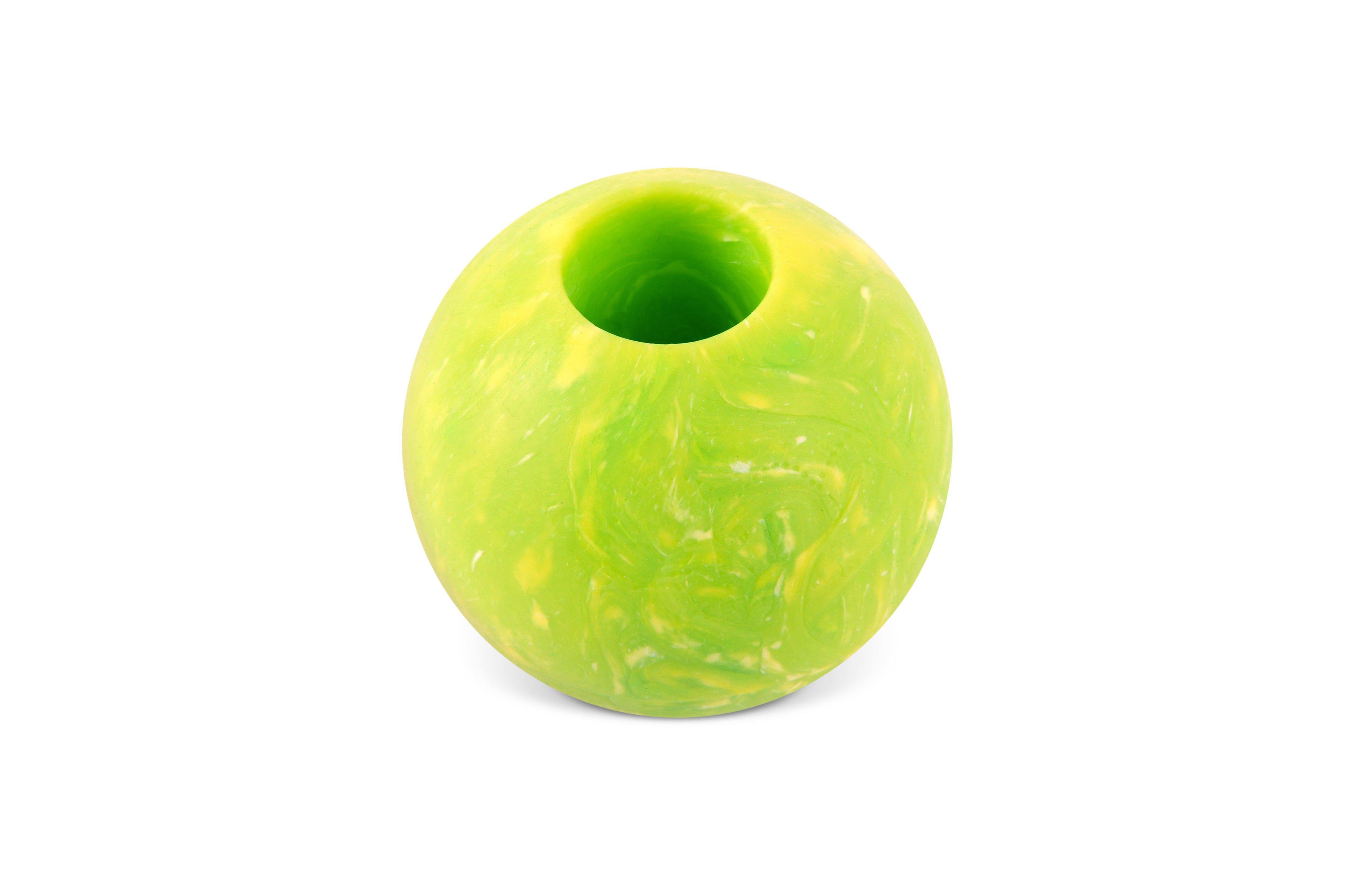 ZoomieRex Incrediball - Bouncy Green Rubber Ball for Kids, Pets & Outdoor Play - Perfect for Backyard Games, Dog Toys & Stress Relief