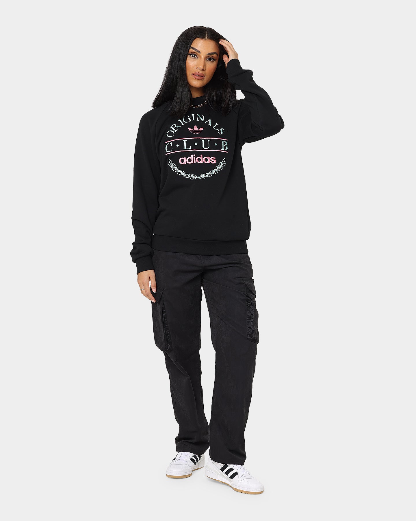 Adidas Club Sweater Black - Men's Casual Pullover Hoodie for Gym, Running & Everyday Wear | Soft Cotton Blend Comfortable Sweatshirt for Workout & Street Style