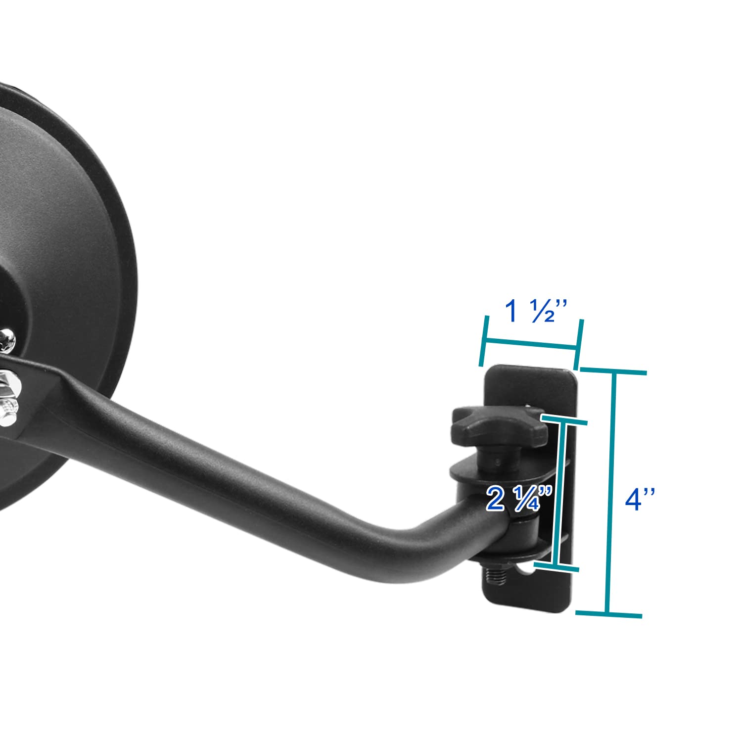 Spec-D Tuning Quick Release Side Mirrors for Jeep Wrangler TJ (1997-2006), JK (2007-2018), LJ (2004-2006), JKU (2007-2018) - Easy Installation & Off-Road Ready - Perfect for Trail Riding & Jeep Upgrades