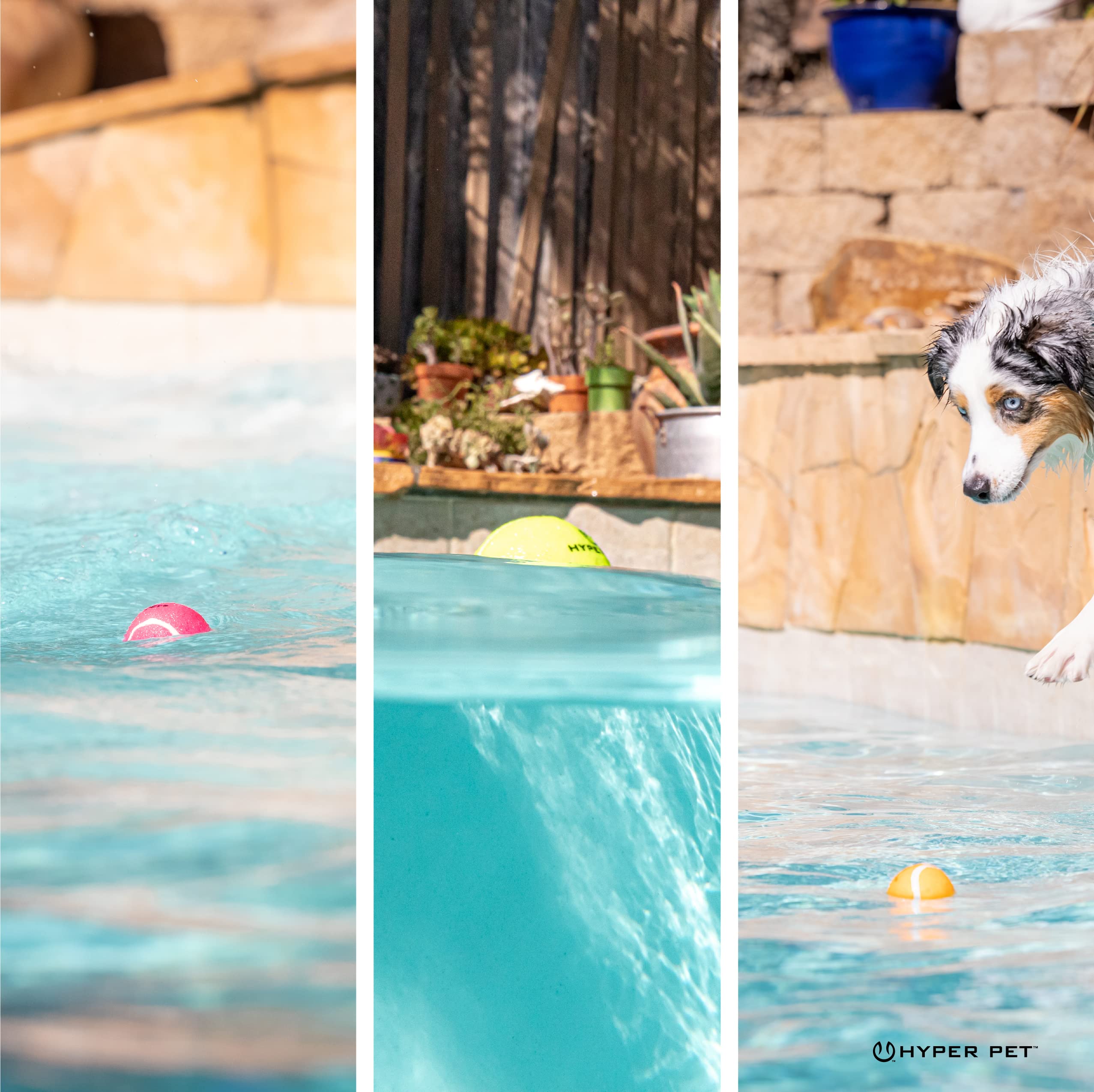 Hyper Pet Mini Tennis Balls for Dogs - 12 Pack Small Dog Toys for Fetch, Training & Exercise | Durable Chew-Resistant Interactive Play Balls for Puppies & K9s | Perfect for Indoor/Outdoor Games, Backyard Fun & Agility Training