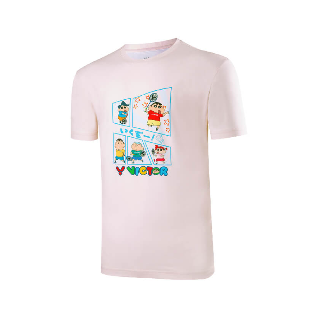 Victor T 404CS Crayon Shinchan Anime Unisex T-Shirt - Casual Graphic Tee for Men & Women - Perfect for Cosplay, Anime Conventions & Everyday Wear