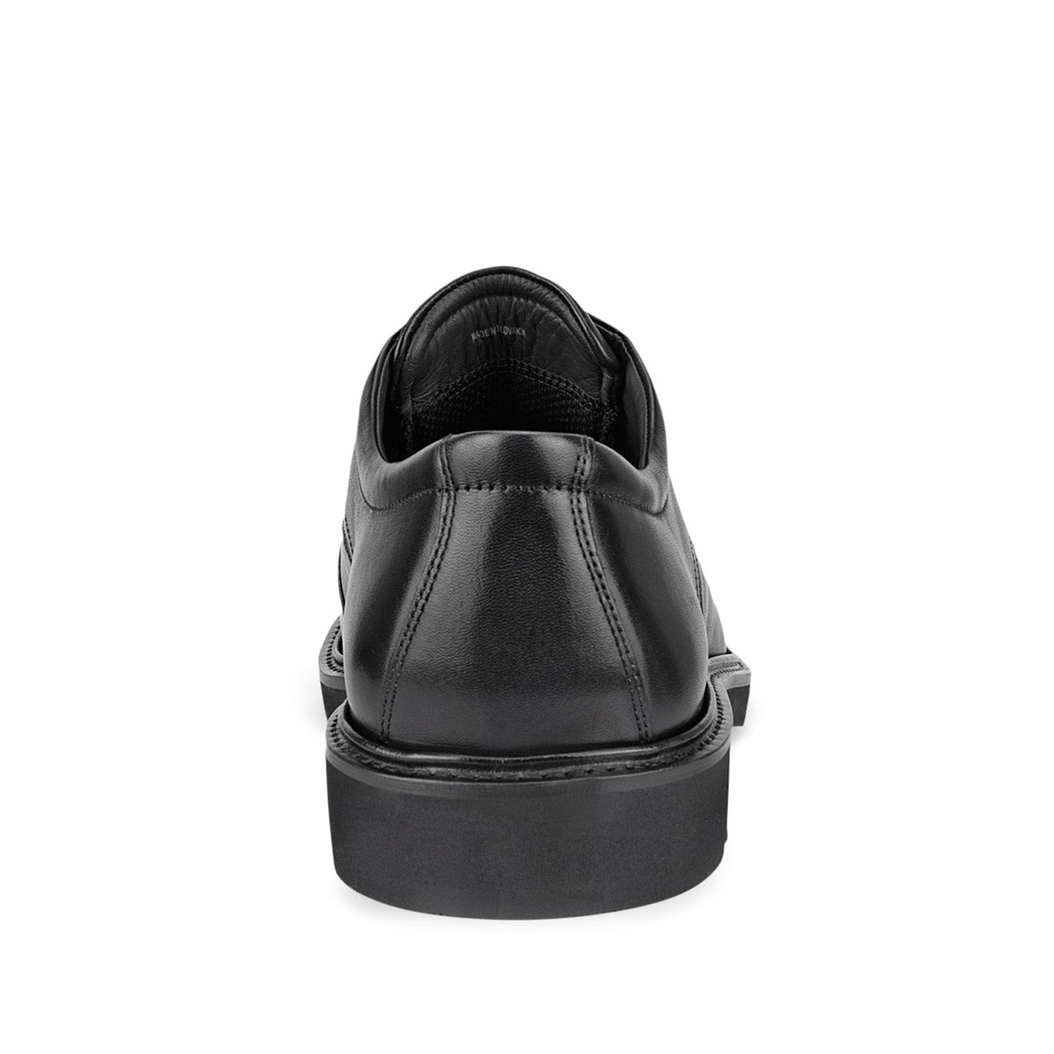 ECCO Men's London Derby Dress Shoes in Black – Classic Oxford Style for Business, Office & Formal Occasions