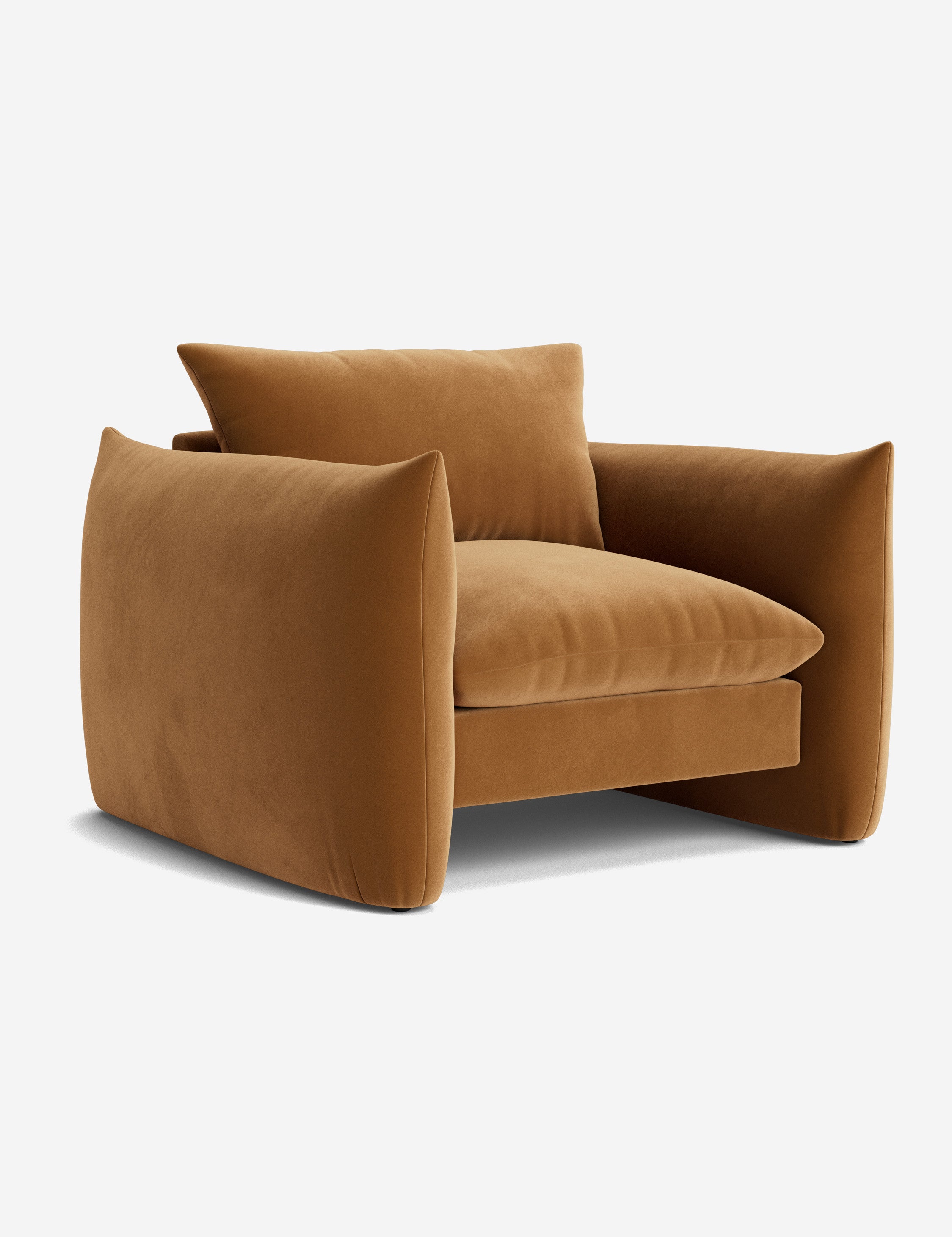 Stylish Banks Accent Chair - Modern Living Room Furniture for Home & Office - Perfect for Reading Nook, Lounge Area or Workspace