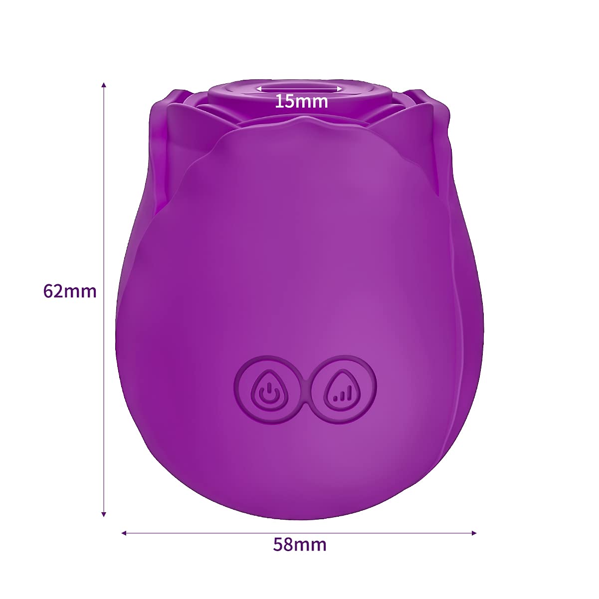 12-Speed Rechargeable Vibrator for Women & Couples - Silent USB Adult Sensory Toy with Rapid Charging - Perfect for Relaxation, Intimacy & Stress Relief