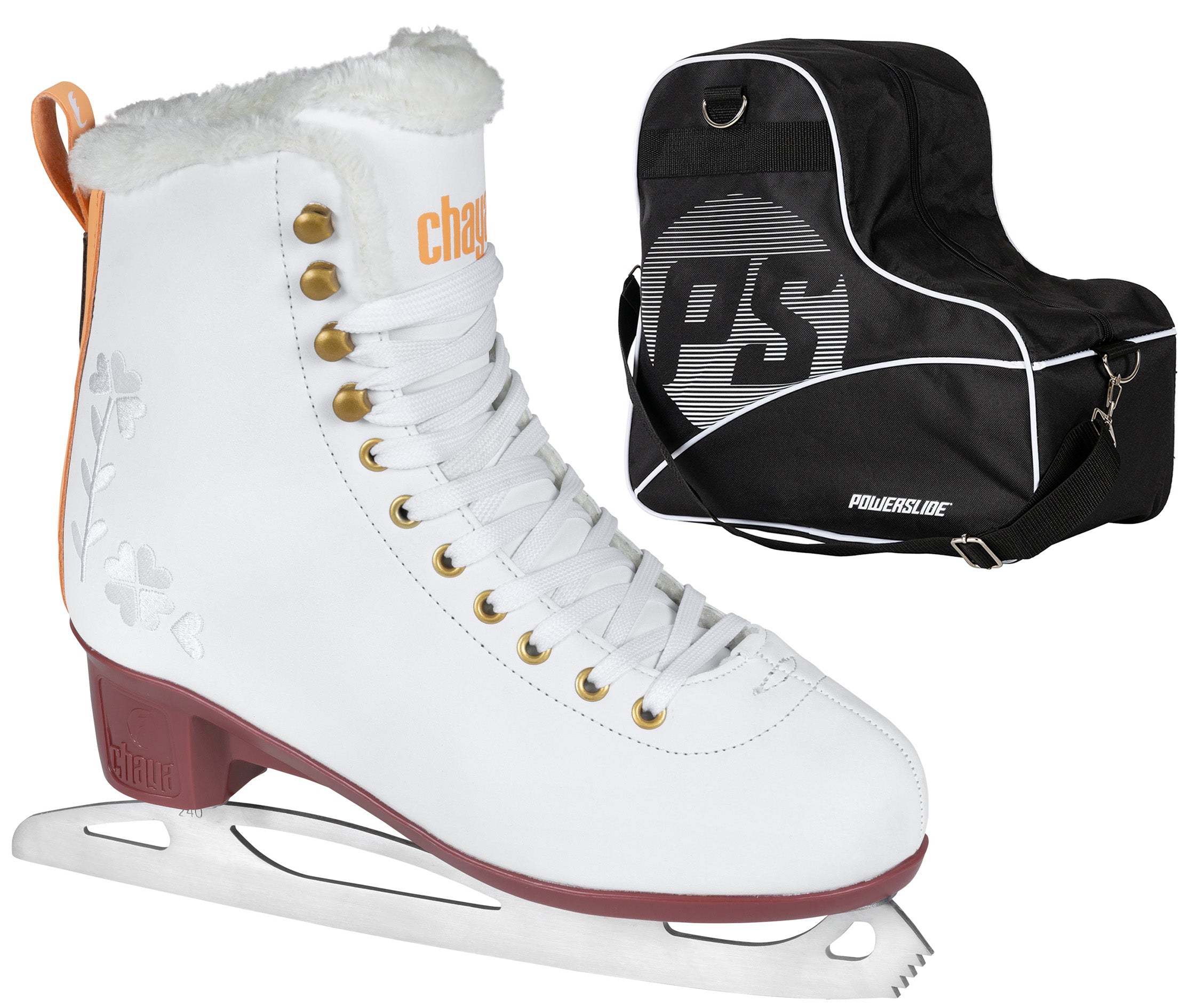 Snowfall & Ice Skate Bag Bundle - Waterproof Winter Sports Gear for Ice Skating, Hockey & Figure Skating - Perfect for Rink, Outdoor & Travel Use
