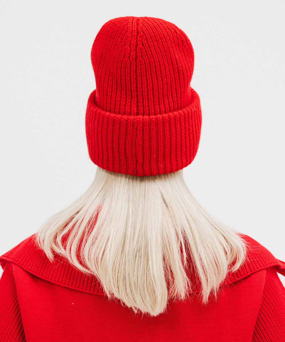 Gigi Merino Wool Beanie Hat for Women - Soft & Warm Winter Knit Cap - Perfect for Skiing, Hiking & Outdoor Activities