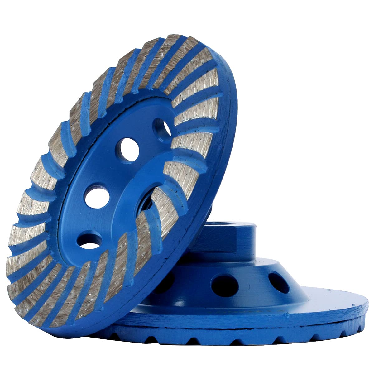 4 Inch Turbo Row Diamond Grinding Cup Wheel - 5/8