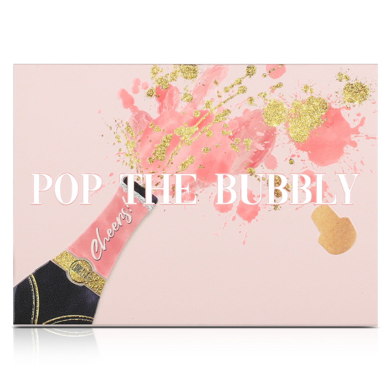 Pop The Bubbly Eyeshadow Palette - 18 Highly Pigmented Matte & Shimmer Shades for Stunning Eye Looks | Perfect for Parties, Date Nights & Special Occasions