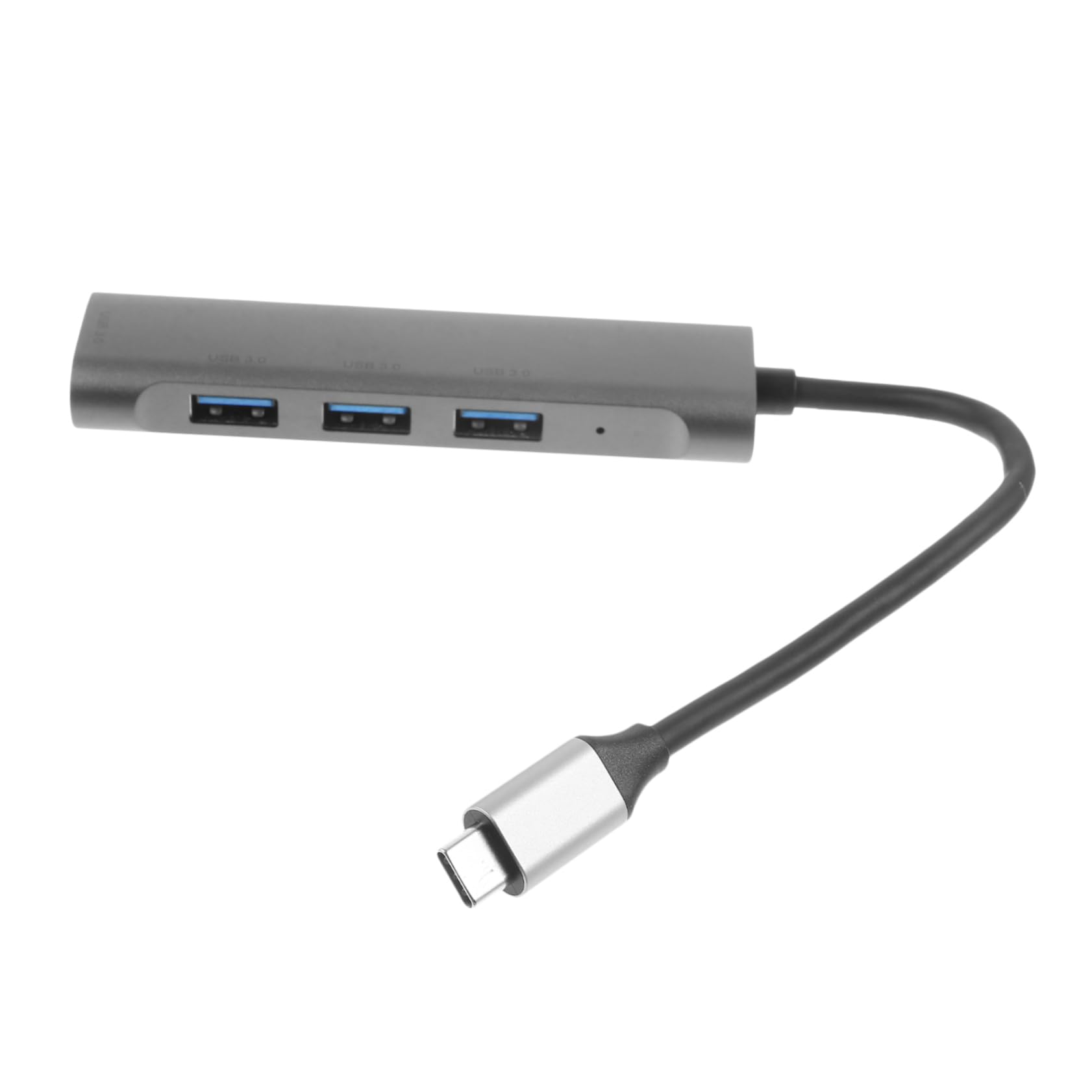 CAXUSD USB C Splitter Hub with 4 Ports - High Speed Charging Adapter & USB Station for Laptop, MacBook, PC - Perfect for Home Office, Travel & Multi-Device Charging