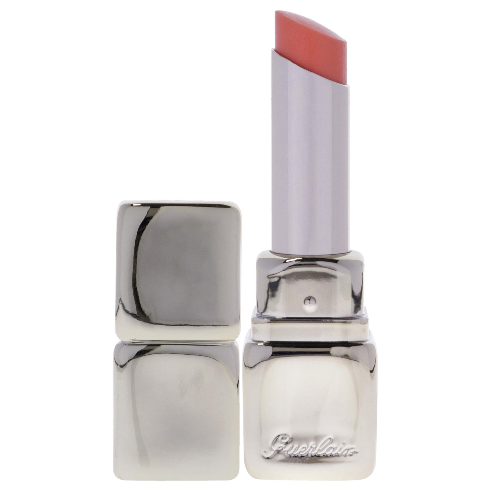 Guerlain Kiss Kiss Bee Glow Lip Balm - 319 Peach Glow Hydrating & Shiny Lip Care for Women (0.11 oz) - Perfect for Daily Moisturizing & Natural Makeup Looks