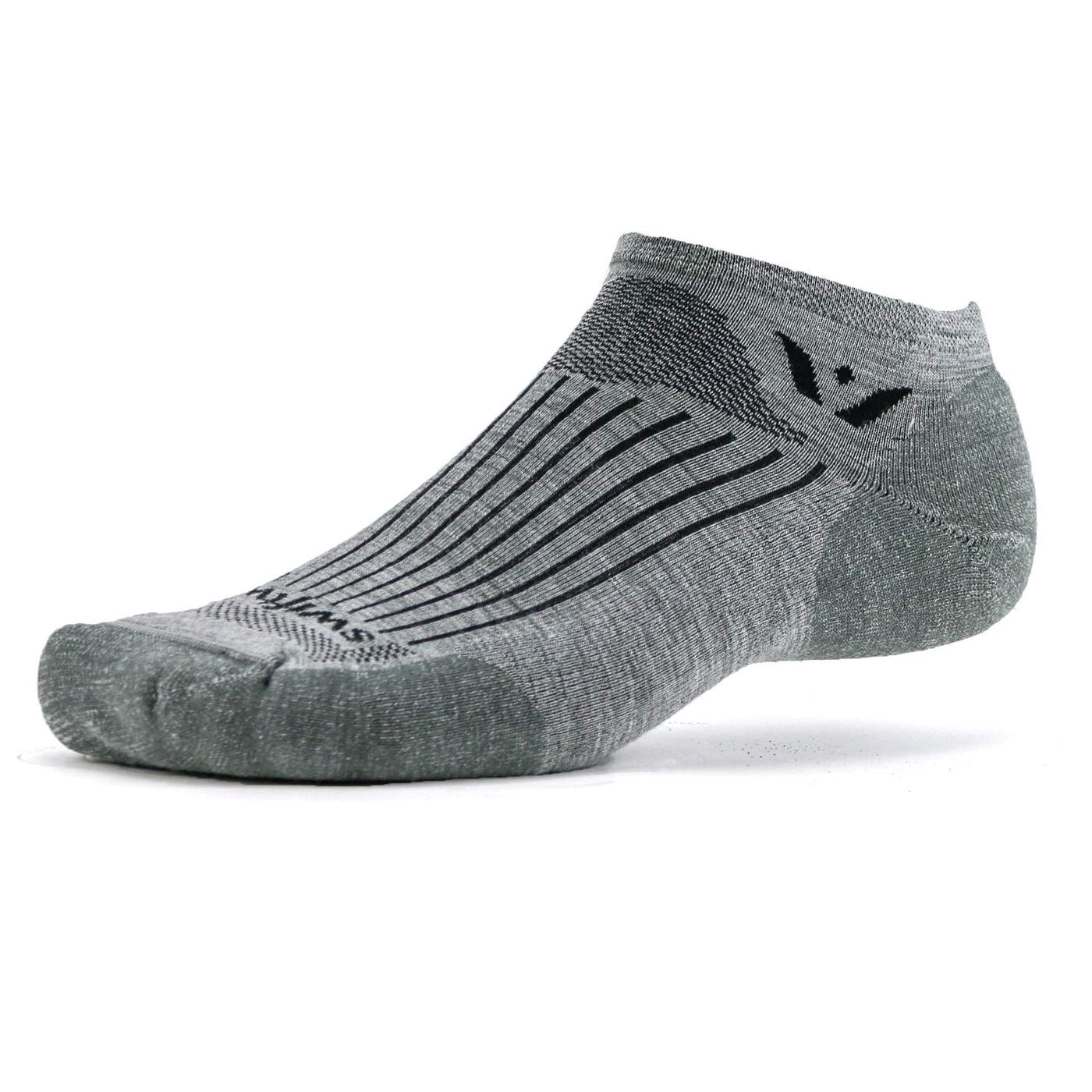 Swiftwick Pursuit Zero No Show Socks - Lightweight, Breathable Running Socks for Men & Women - Perfect for Running, Hiking & Gym Workouts