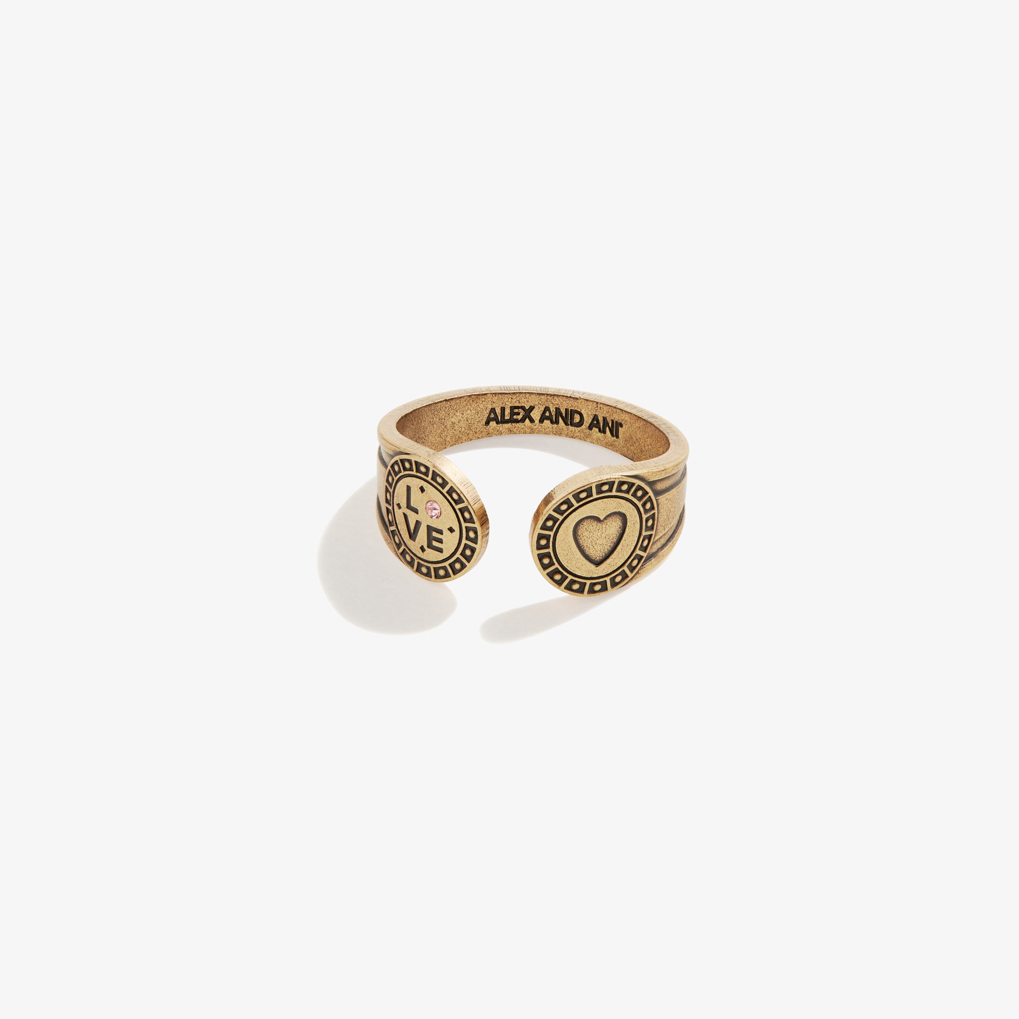 Motivational Heart Ring Wrap - Inspirational Jewelry for Women, Gift for Her - Perfect for Daily Wear, Special Occasions & Self-Love Reminder