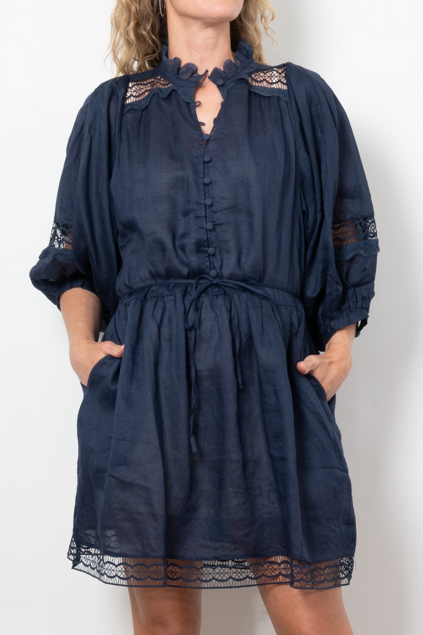 Zoe Kratzmann Women's Salute Dress - Elegant Floral Print A-Line Midi Dress for Casual Wear, Office & Special Occasions