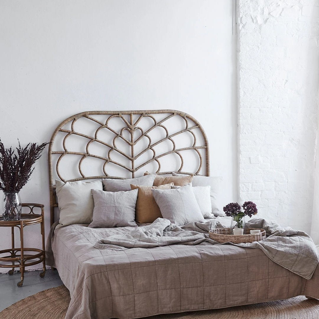 Sika Design Celia Headboard - Modern Upholstered Bed Headboard for Bedroom Decor - Perfect for Master Bedroom, Guest Room, and Hotel Styling