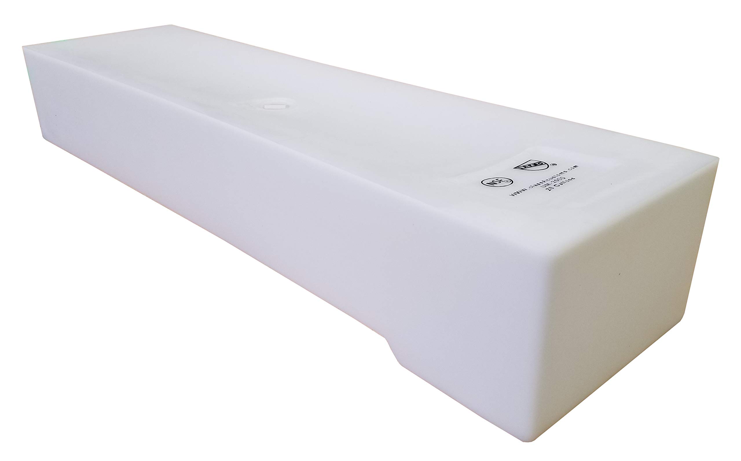 UM-2000 UnderMount 20 Gallon RV Fresh Water & Gray Water Holding Tank for Campers, Trailers, Motorhomes - Perfect for Off-Grid Living & Extended Road Trips