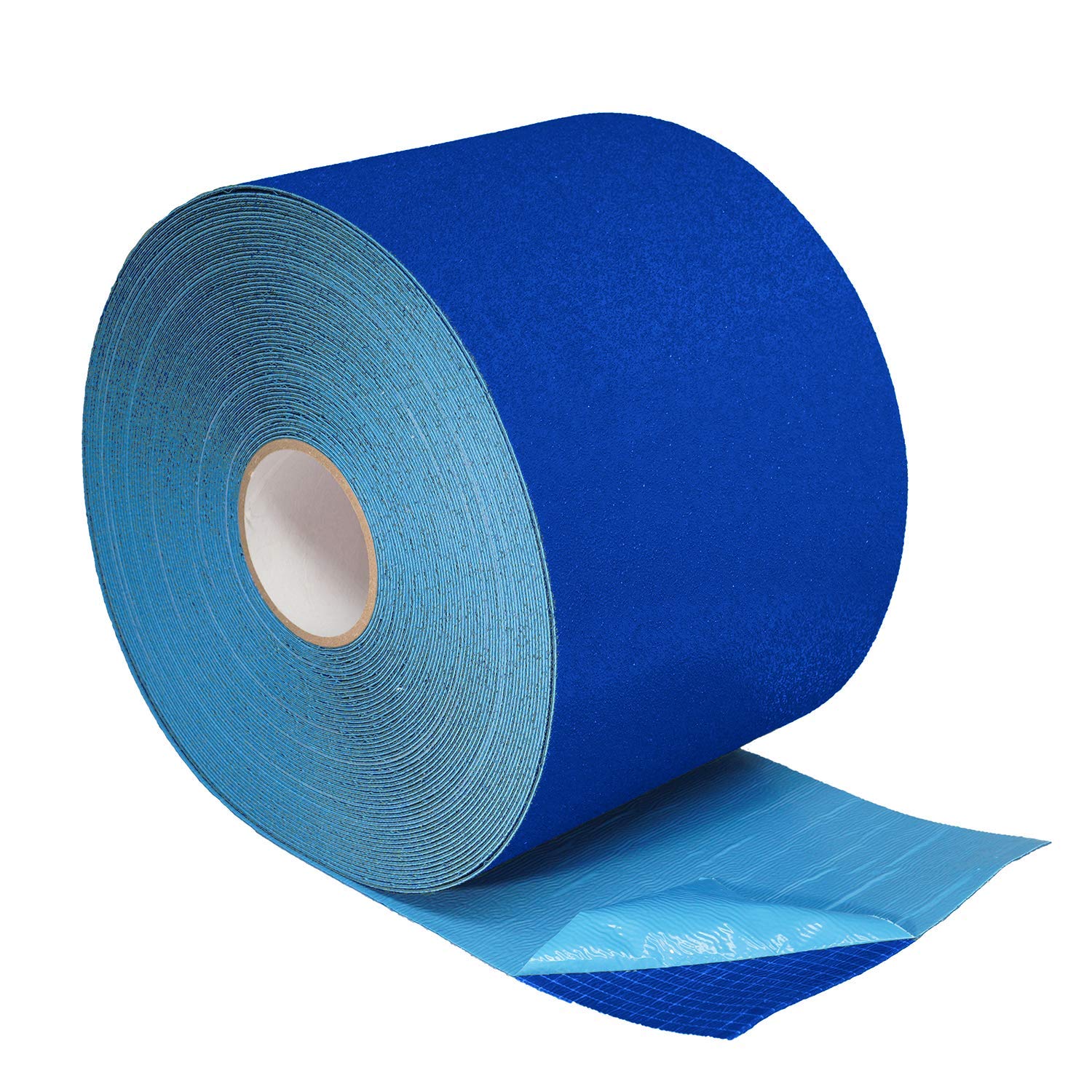DuraMark RPT-750 Blue Reflective Slip-Resistant Pavement Marking Tape - 8