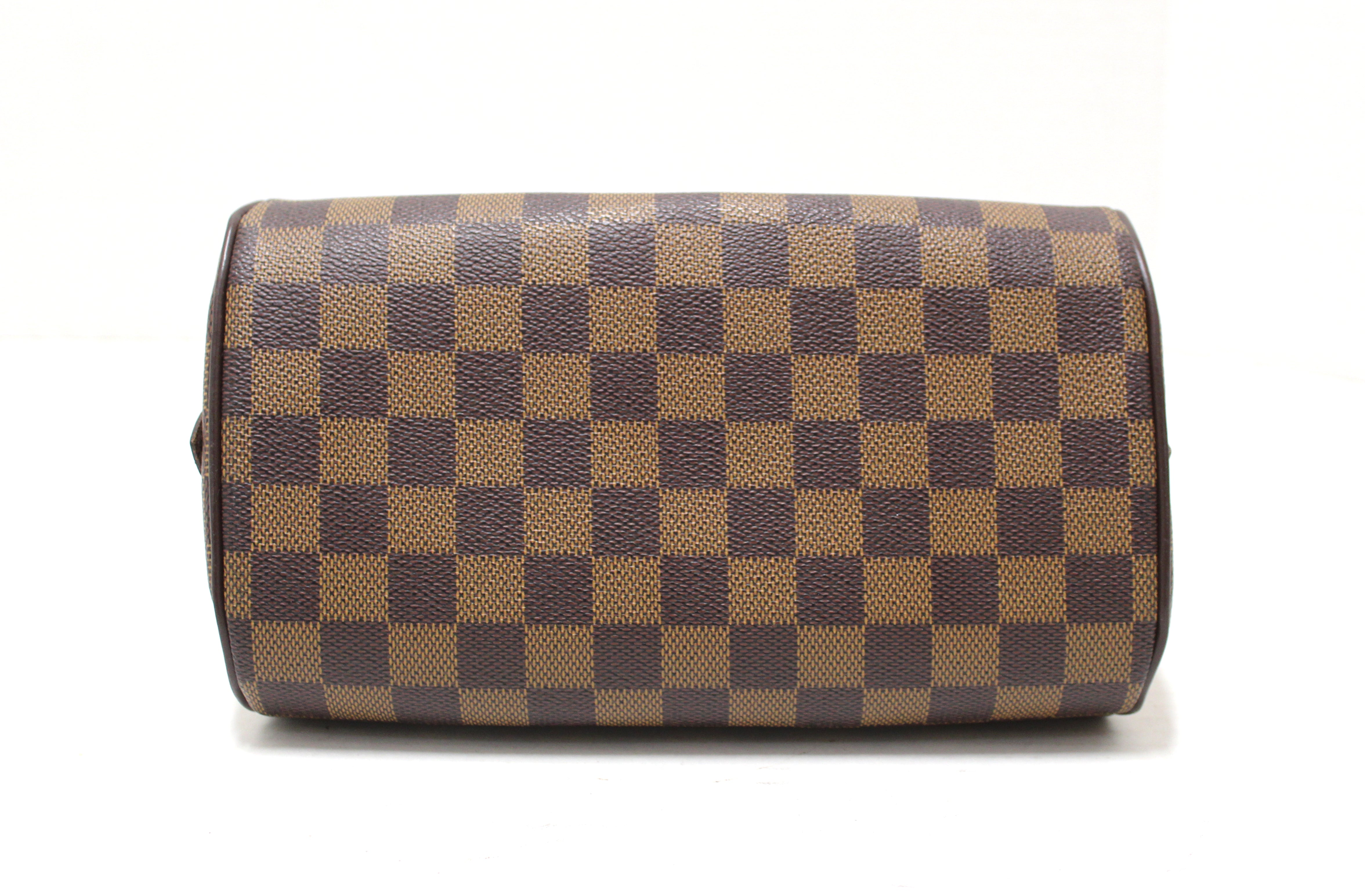 Authentic Louis Vuitton Damier Ebene Canvas Ribera PM Handbag for Women - Luxury Designer Crossbody Purse for Work, Travel & Everyday Use