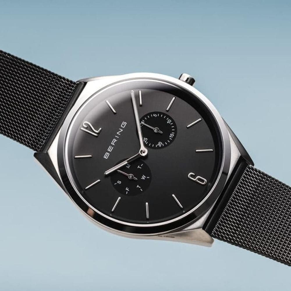 BERING 17140 102 Ultra Slim Unisex Watch - Minimalist Scandinavian Design for Men & Women - Perfect for Business, Casual & Everyday Wear