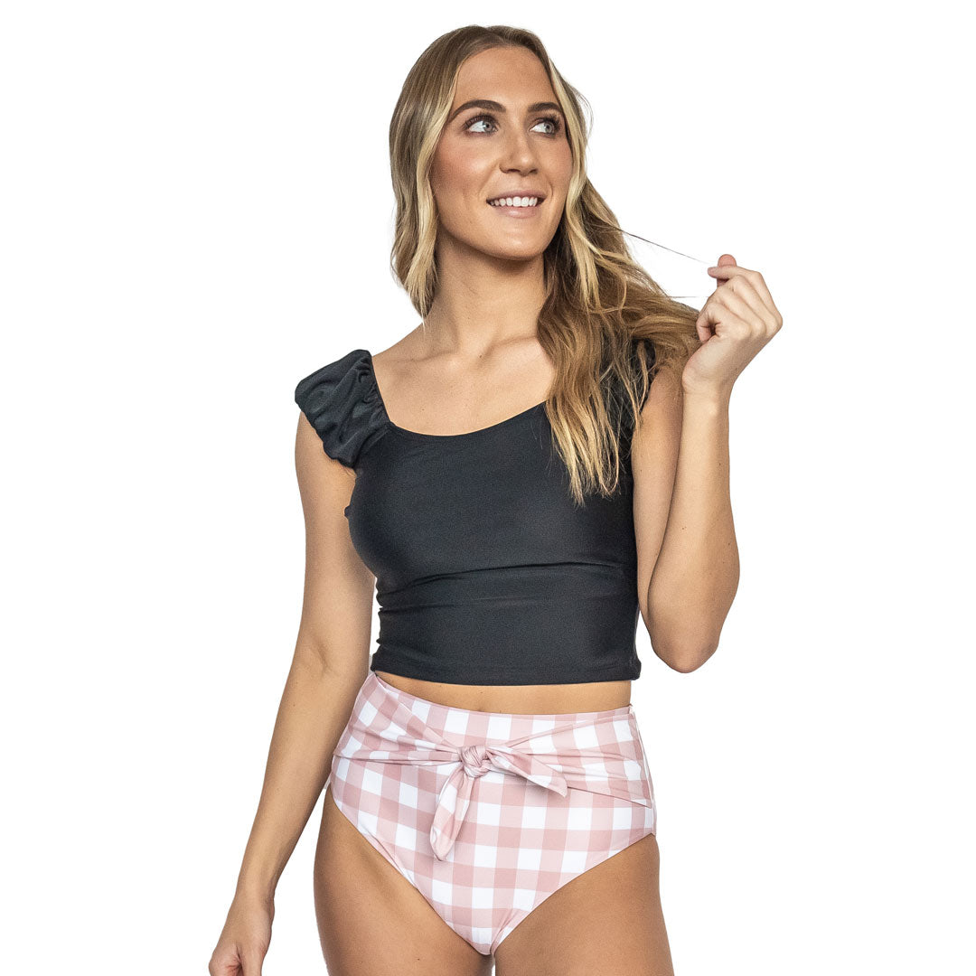 High Waist Tied Shorts for Women - Stylish Summer Casual Shorts with Adjustable Belt, Perfect for Beach, Gym, and Everyday Wear