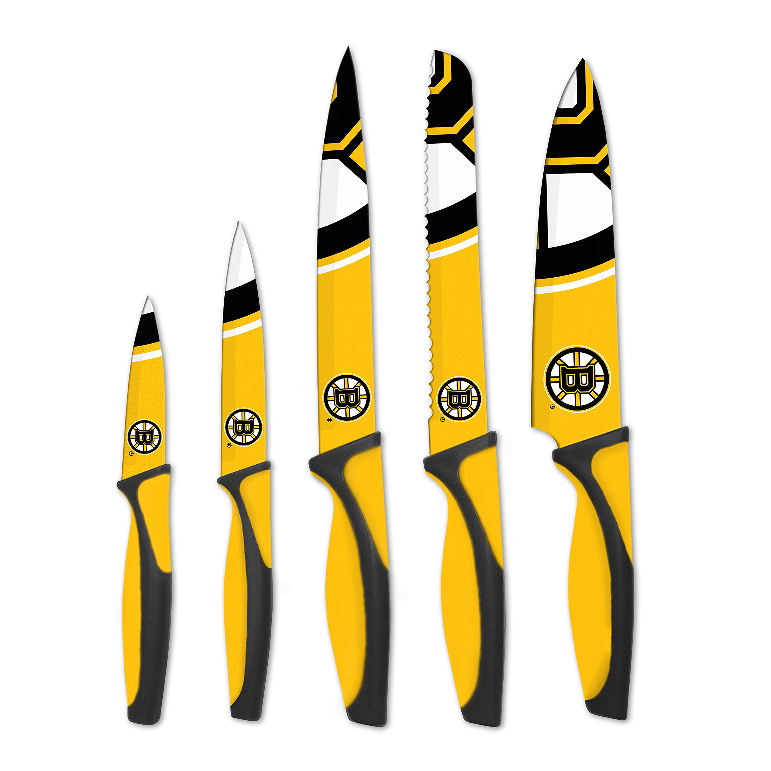 Boston Bruins NHL Kitchen Knives Set - 16