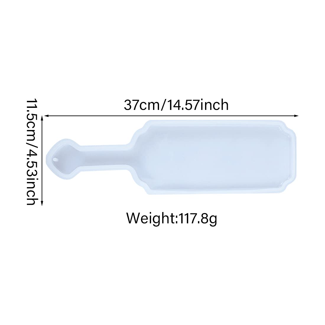 Epoxy Resin Molds with Handle - Silicone Coaster & Serving Tray DIY Craft Molds for Tea Tray, Fruit Platter, Candlestick, Tableware - Perfect for Home Decor, DIY Projects, and Gift Making