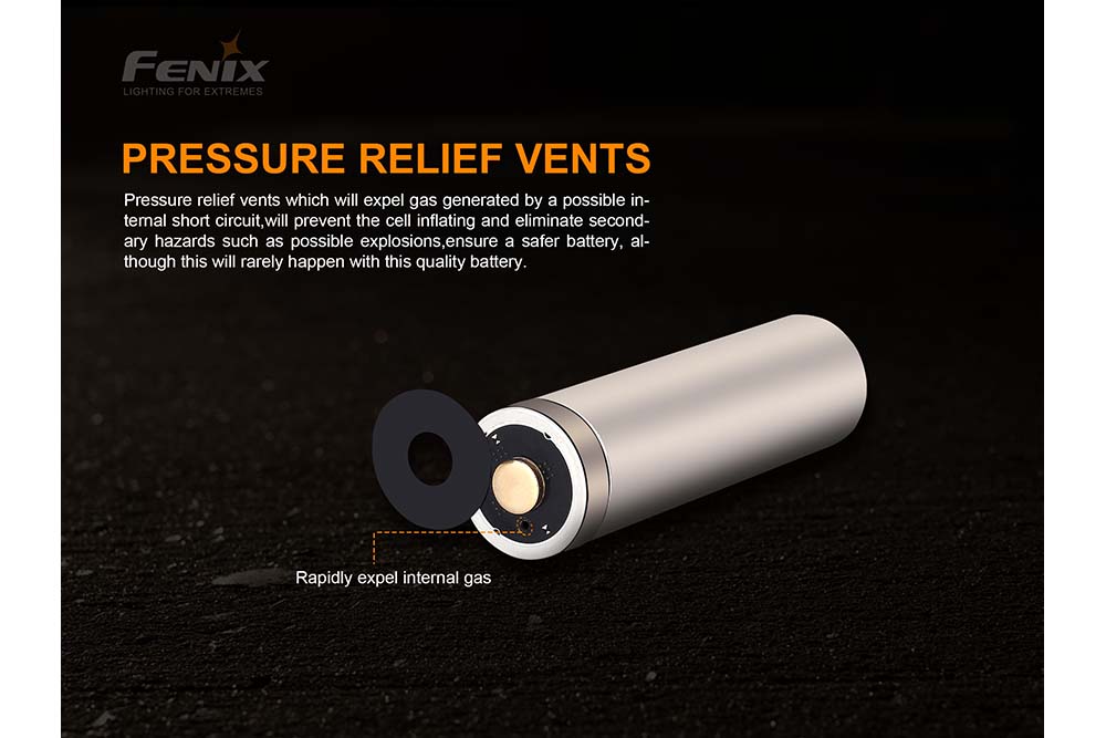 Fenix ARB L18 3000P Rechargeable Lithium-ion Battery for Flashlights, Headlamps & Outdoor Gear - Perfect for Camping, Hiking & Emergency Preparedness