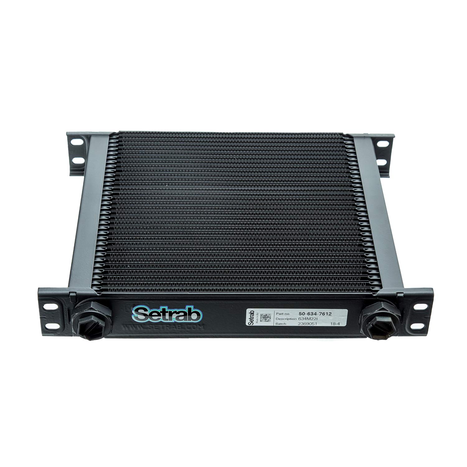 High Performance 6 Series ProLine Engine Oil Cooler - 34 Row, M22 Ports for Enhanced Engine Protection | Ideal for Racing, Towing & High-Performance Vehicles