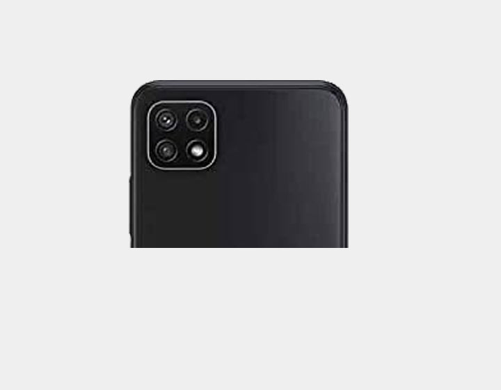 Samsung Galaxy A22 4G LTE Smartphone - 64GB Storage, 4GB RAM, Dual SIM, GSM Unlocked (Black) - Perfect for Travel, Business & Everyday Use